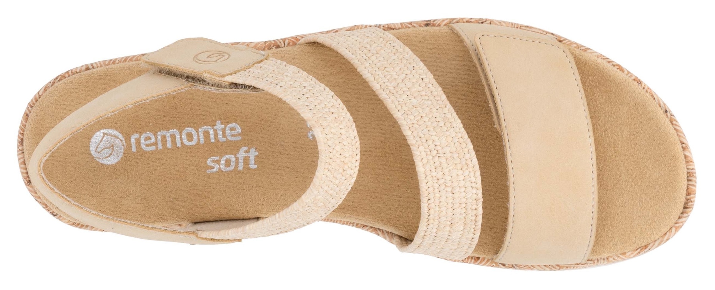 Remonte Keilsandalette, Riemchensandale, Bequemschuh, Sommerschuh mit Soft-Fußbett