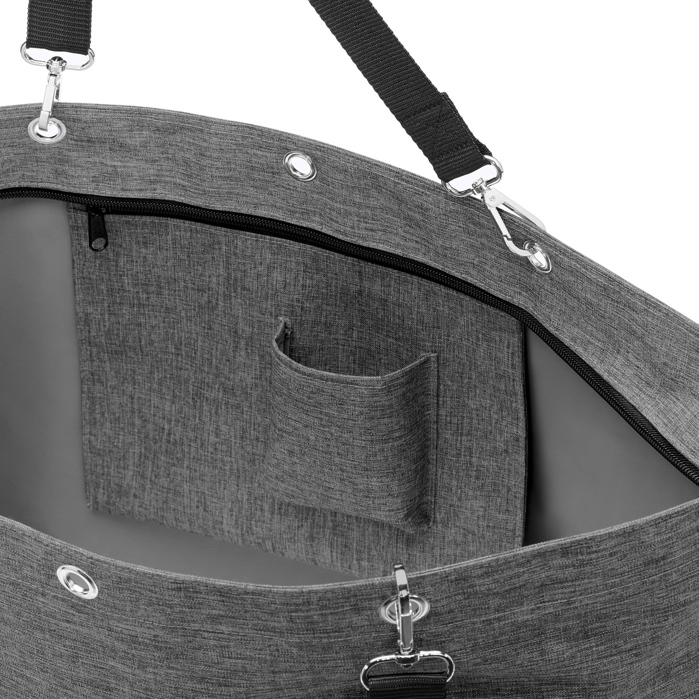 REISENTHEL® Einkaufsshopper »Shopper XL« Innentasche Reißverschluss, Trageriemen Karabinerhaken, Stecktasche
