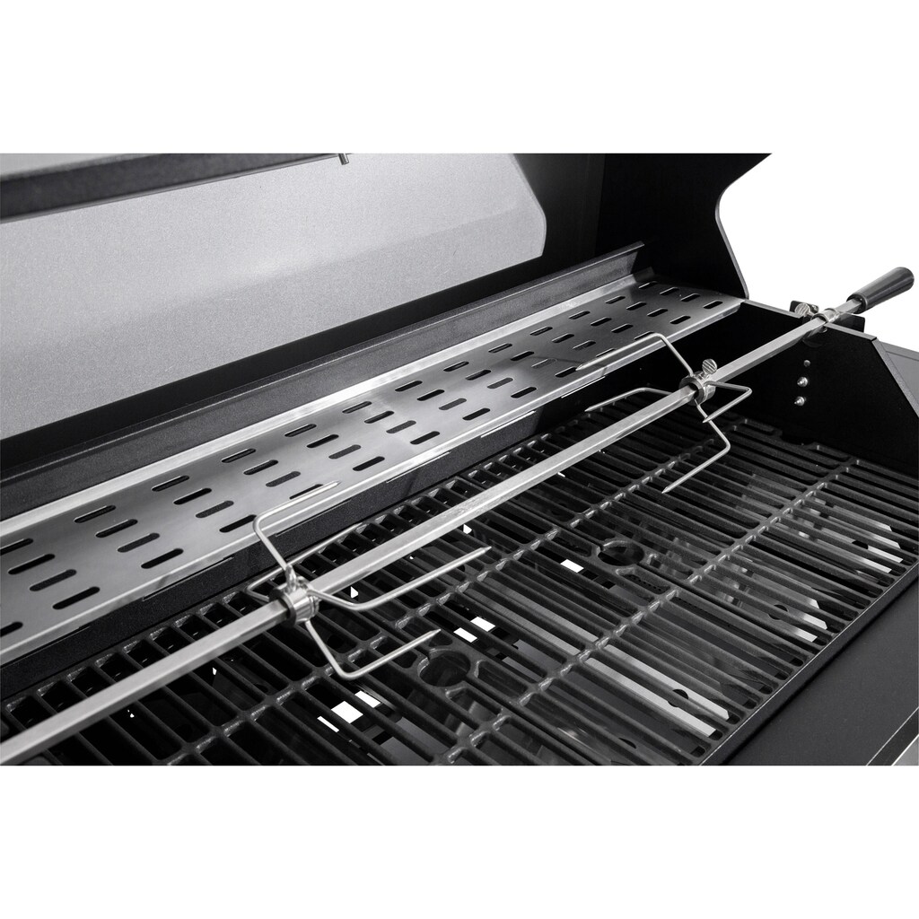 KONIFERA Gasgrill »Montreal XL«, BxTxH: 141x47,5x114, 6 Haupt-, 1 Seiten- und 1 Infrarotbrenner