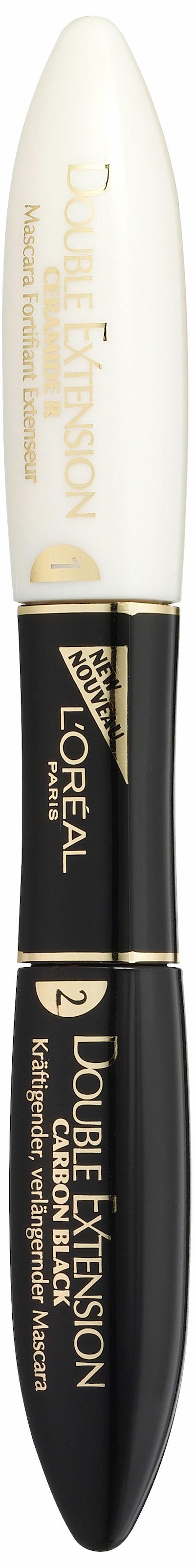 L'ORÉAL PARIS Mascara »Double Extension«, mit feinen Fasern