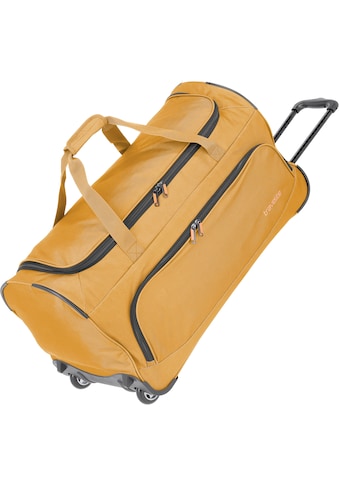 Reisetasche »Basics Fresh, 71 cm, gelb«, mit Rollen