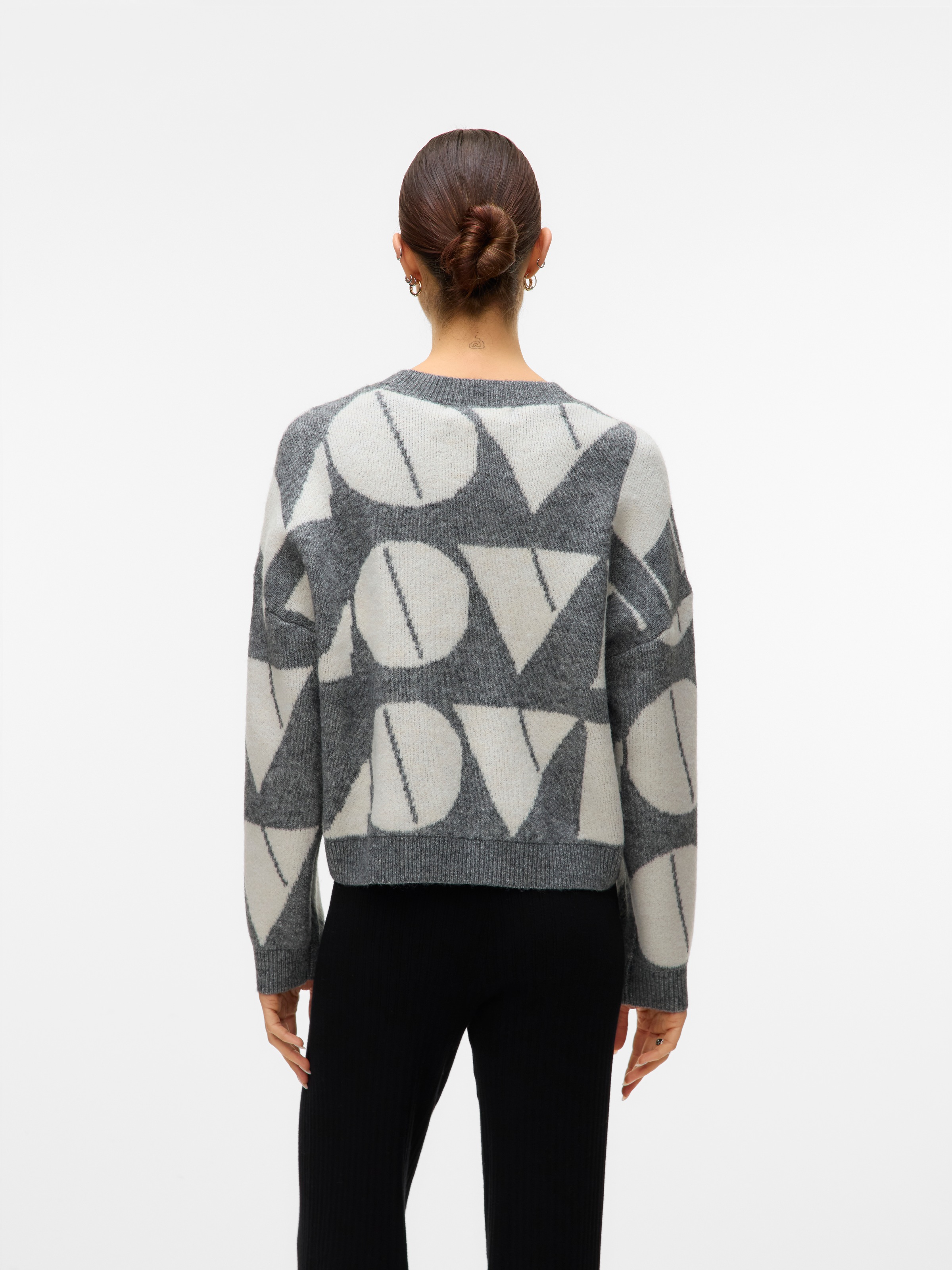 Vero Moda Strickpullover »VMLOVE LS O-NECK PULLOVER BOO«