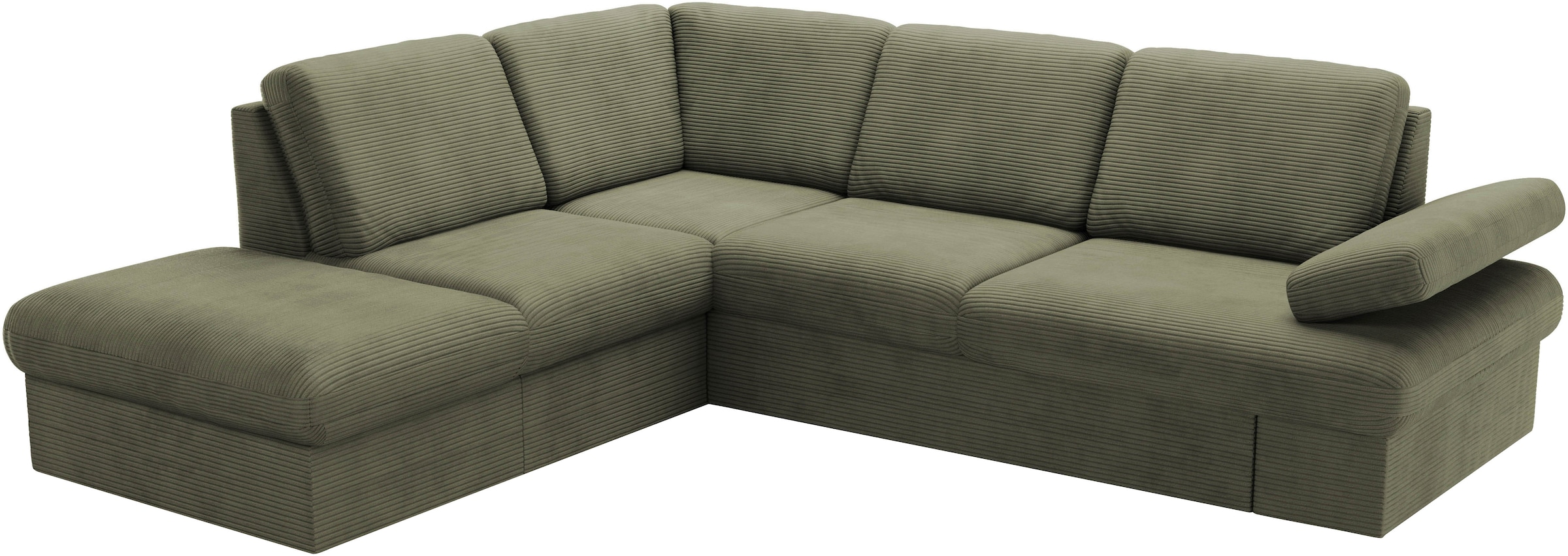sit&more Ecksofa »Moreno«, mit Armteilverstellung,wahlweise mit Bettfunktion