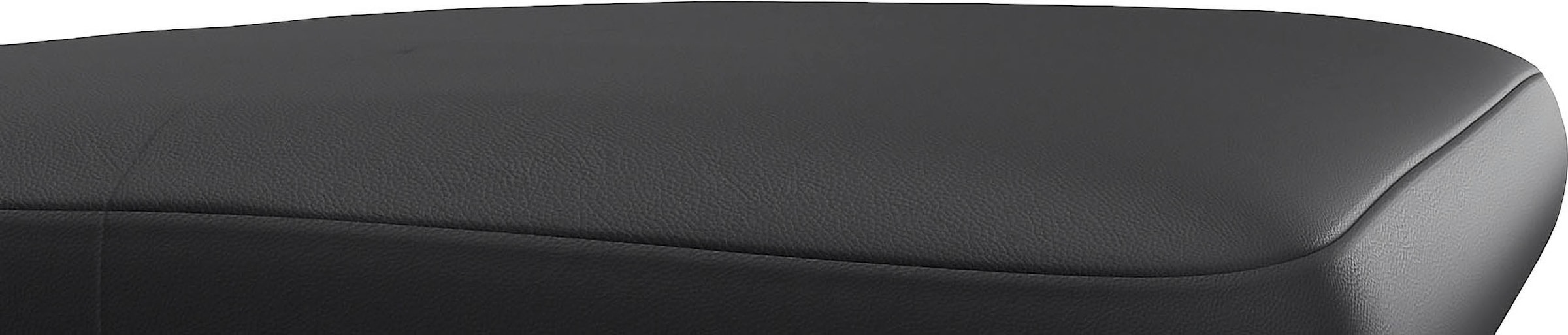 FLEXLUX Pouf »Glow Sitzhocker, Polsterhocker«, Hocker mit Stauraum, Fuß schwarz