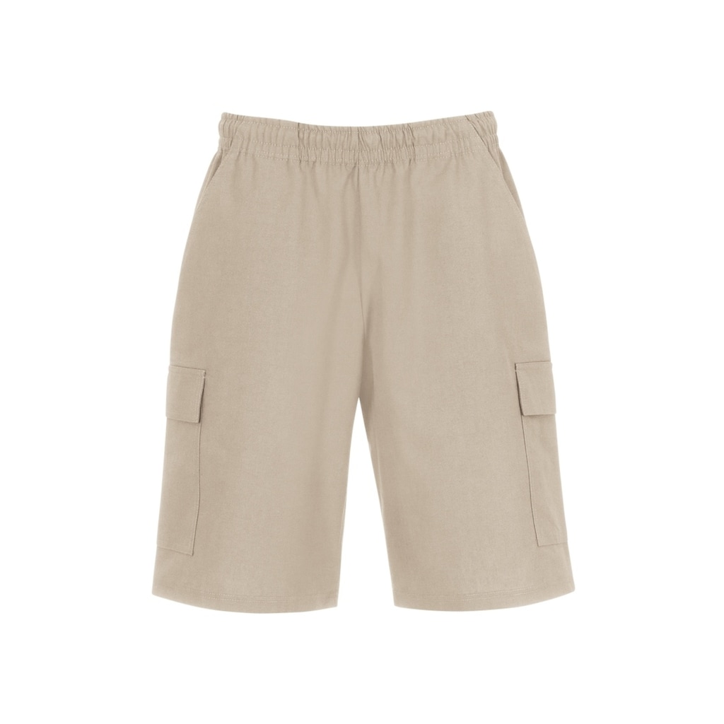 Trigema Jerseyhose »TRIGEMA Cargo-Bermuda aus 100% Baumwolle«, (1 tlg.)