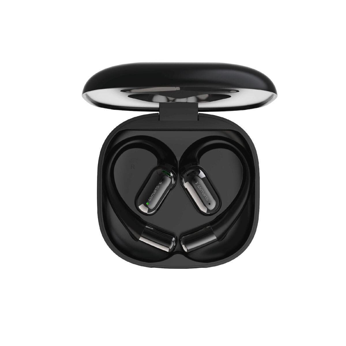 4smarts wireless Kopfhörer »Open-Ear Bluetooth Kopfhörer SkyBuds AI Screen«, A2DP Bluetooth-AVRCP Bluetooth-HFP, Freisprechfunktion