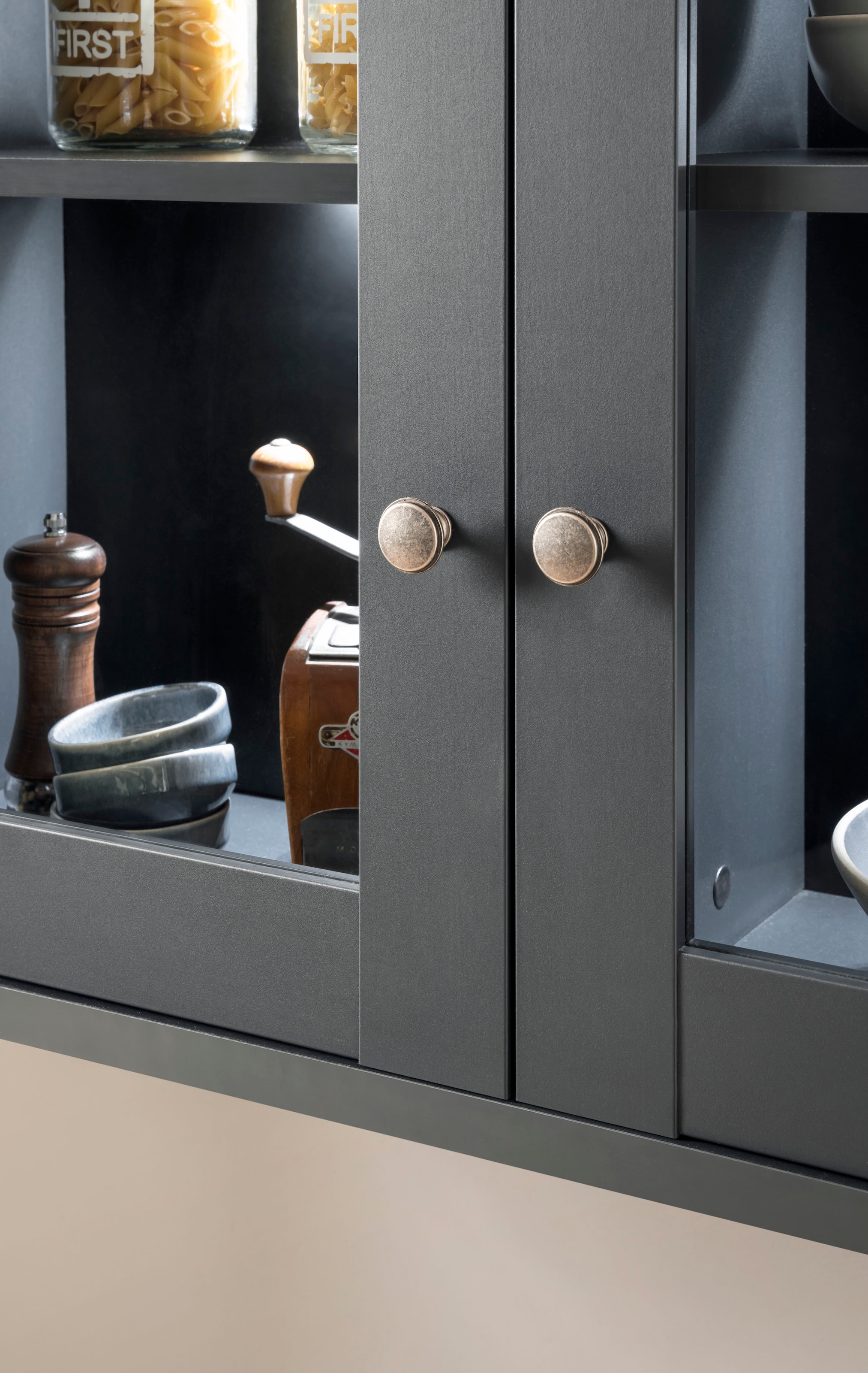 KOCHSTATION Hängeschrank »Westminster«, im romantischen Landhausstil, Breite 96 cm