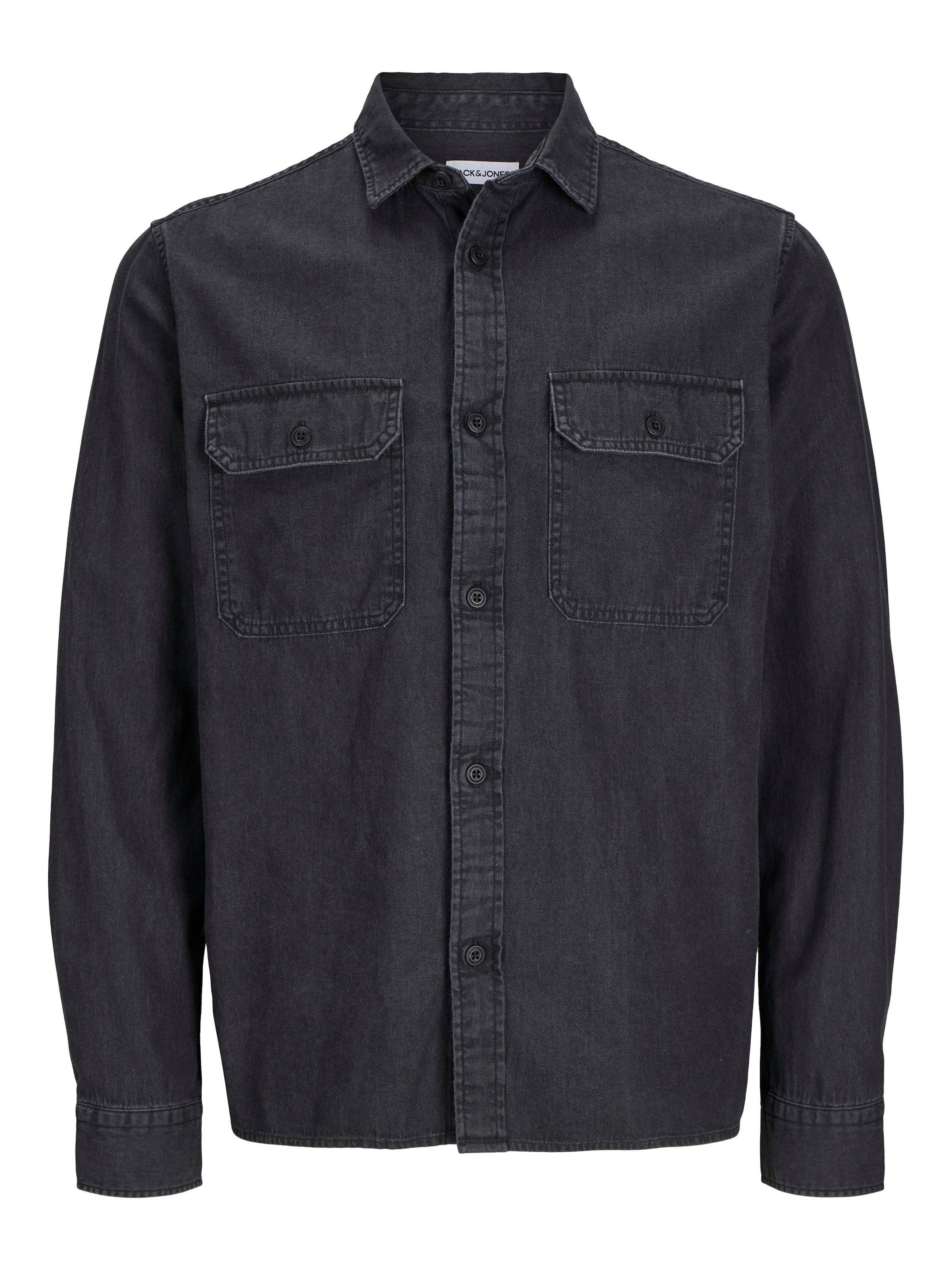 Jack & Jones Langarmhemd »JJETRAVIS SHIRT LS NOOS«, mit Brusttaschen