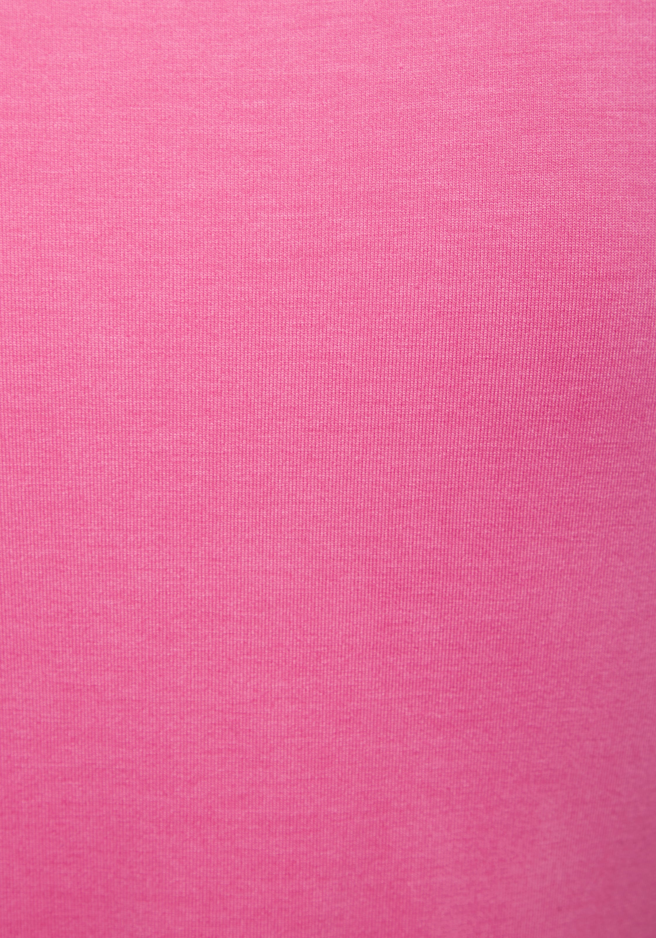 Buffalo T-Shirt mit seitlicher Raffung, Jerseyshirt, Basic