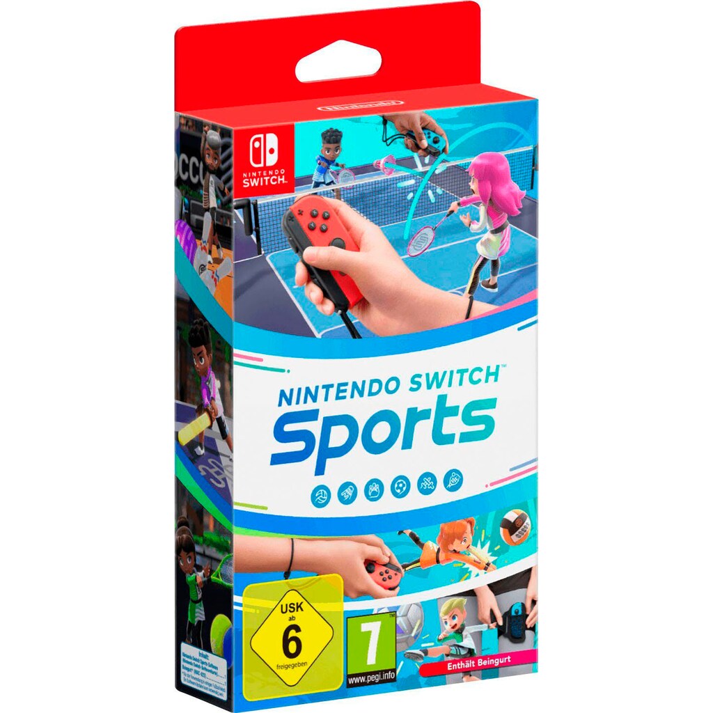 Nintendo Switch Spielekonsole, inkl. Switch Sports + Nintendo Switch Online 12 Monate