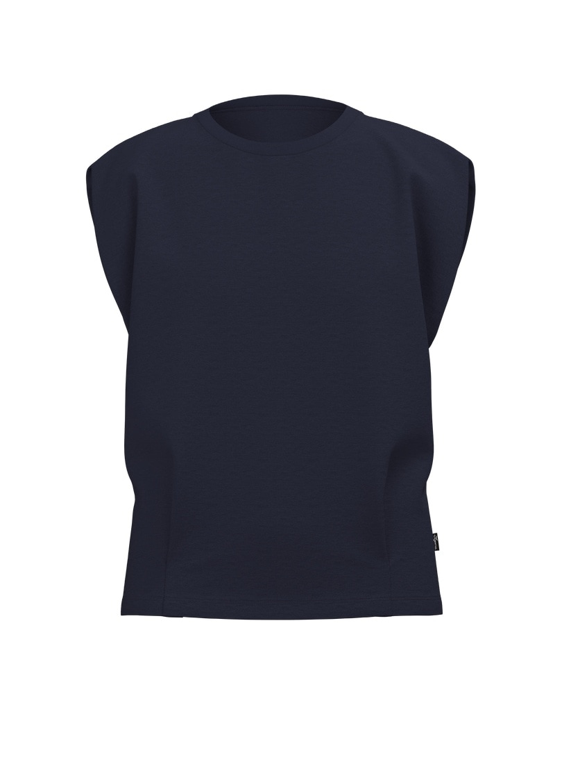 Trigema T-Shirt »TRIGEMA T Shirt mit modischen Falten« 1