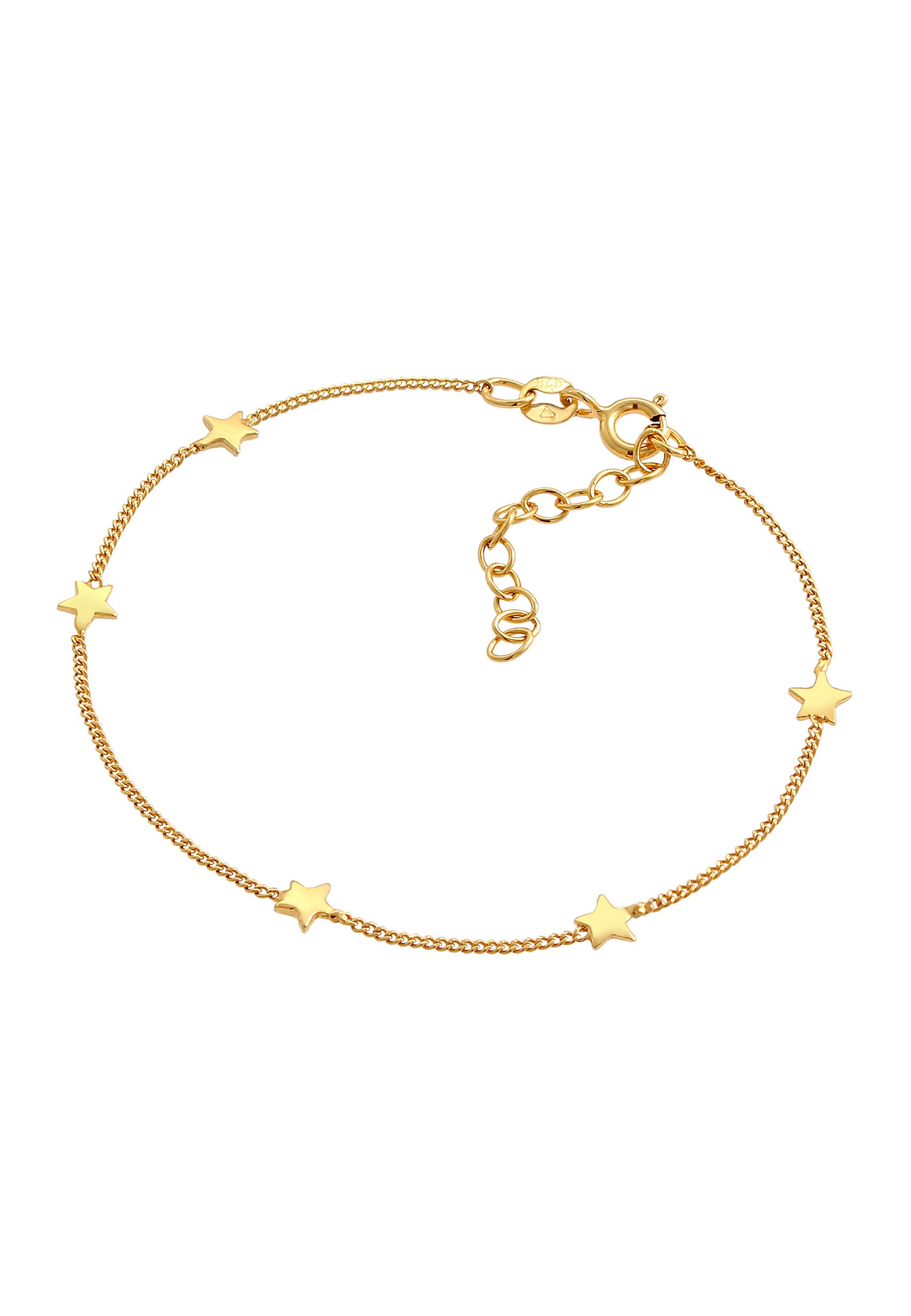 Elli Armkette »Armband Stern Sternchen Astro Zauberhaft 925 Silber«