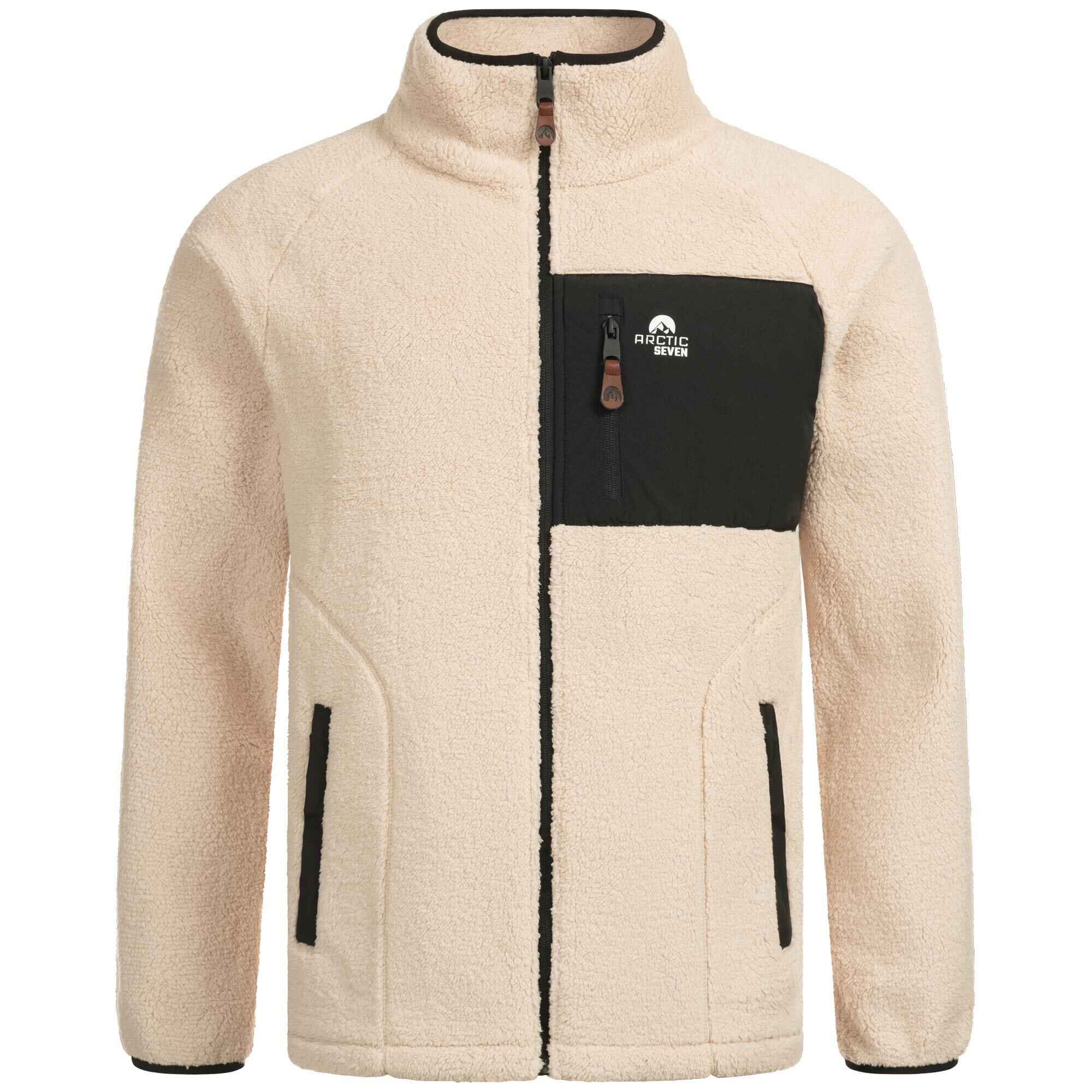 Arctic Seven Fleecejacke »Arctic Seven Herren Sherpa Fleecejacke AS415«