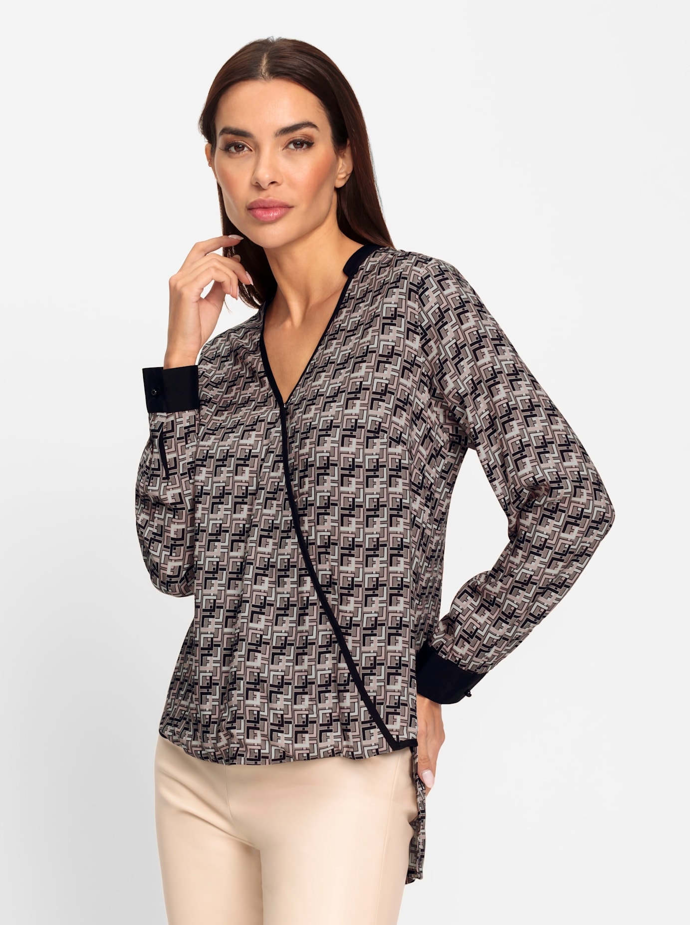 heine Druckbluse
