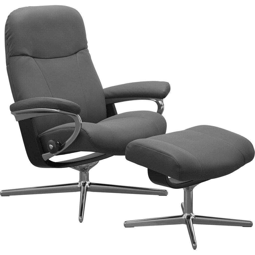 Stressless® Relaxsessel »Garda«, (Set, Relaxsessel mit Hocker)