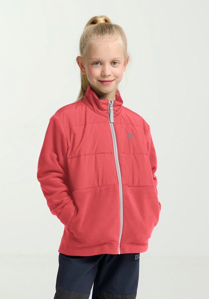 Jack Wolfskin 3-in-1-Funktionsjacke »HYBRID 3IN1 JACKET K« mit Kapuze