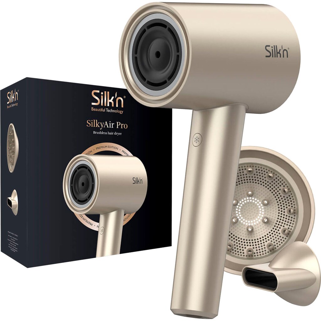 Silk'n Ionic-Haartrockner »SilkyAir Pro«, 1600 W, 2 Aufsätze