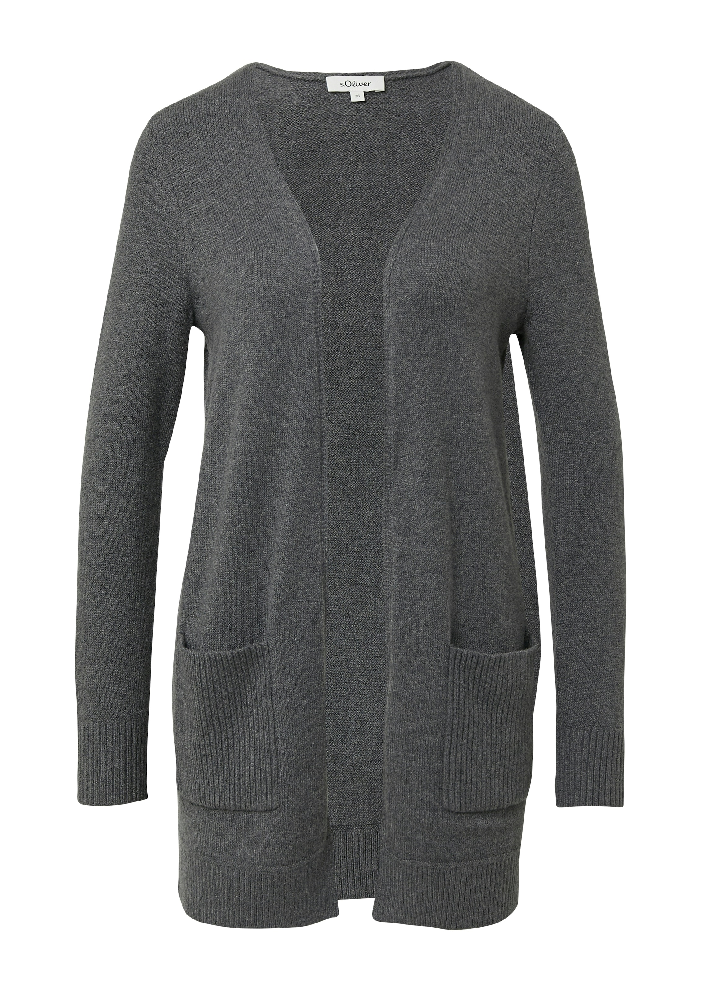 s.Oliver Strickjacke mit aufgesetzten Taschen