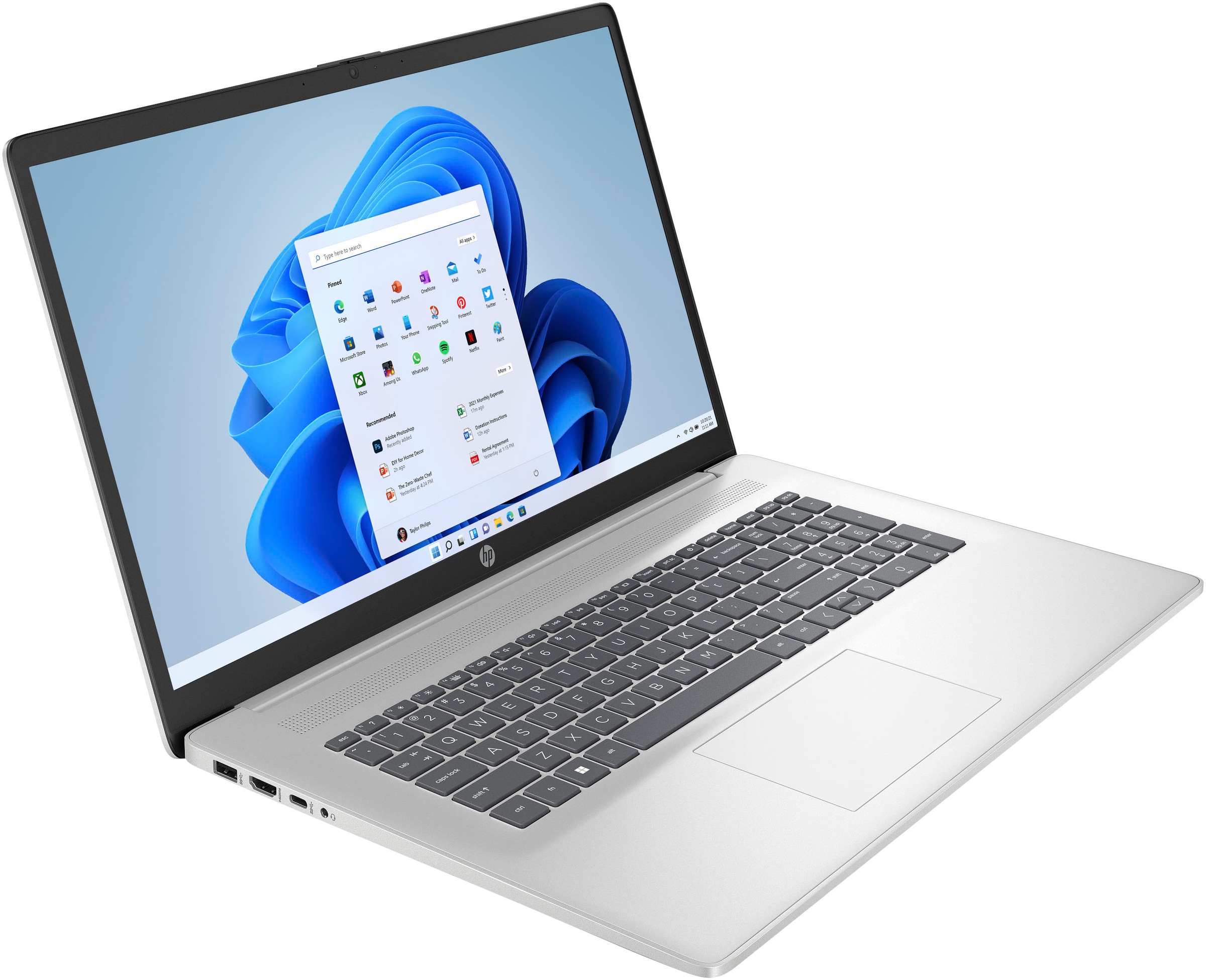 HP Notebook »17-cn3676ng« 43,9 cm / 17,3 ″ Intel Core i7 Iris Xe Graphics 1.000 GB SSD
