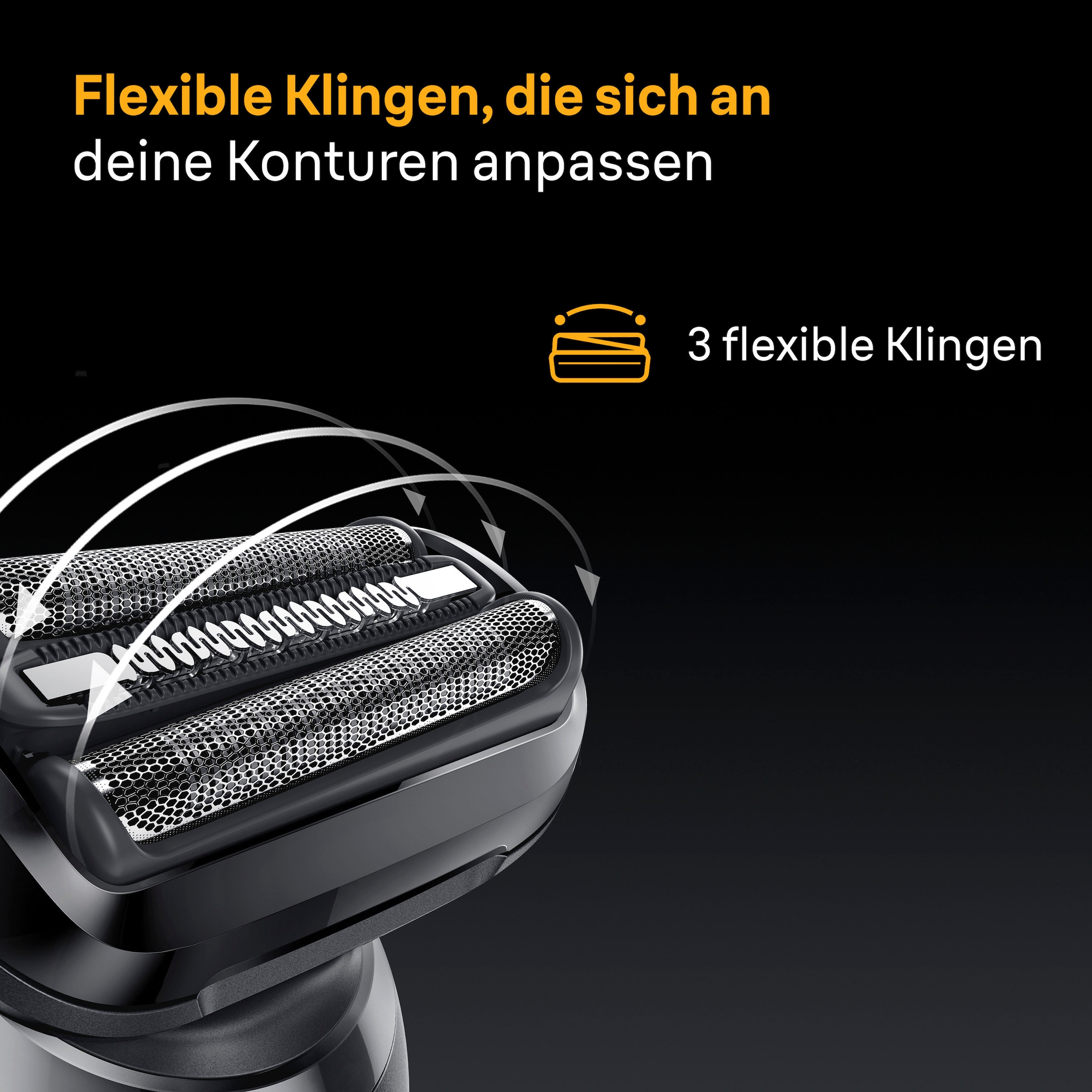 Braun Elektrorasierer »Series 5 52-B7650cc« Reinigungsstation Bis zu 50 Min, 4in1 SmartCare Center, +2 Aufsätze, 100% Wasserdicht