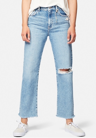 Mavi Straight-Jeans »BARCELONA«, mit ausgefranster Kante am Beinabschluss kaufen