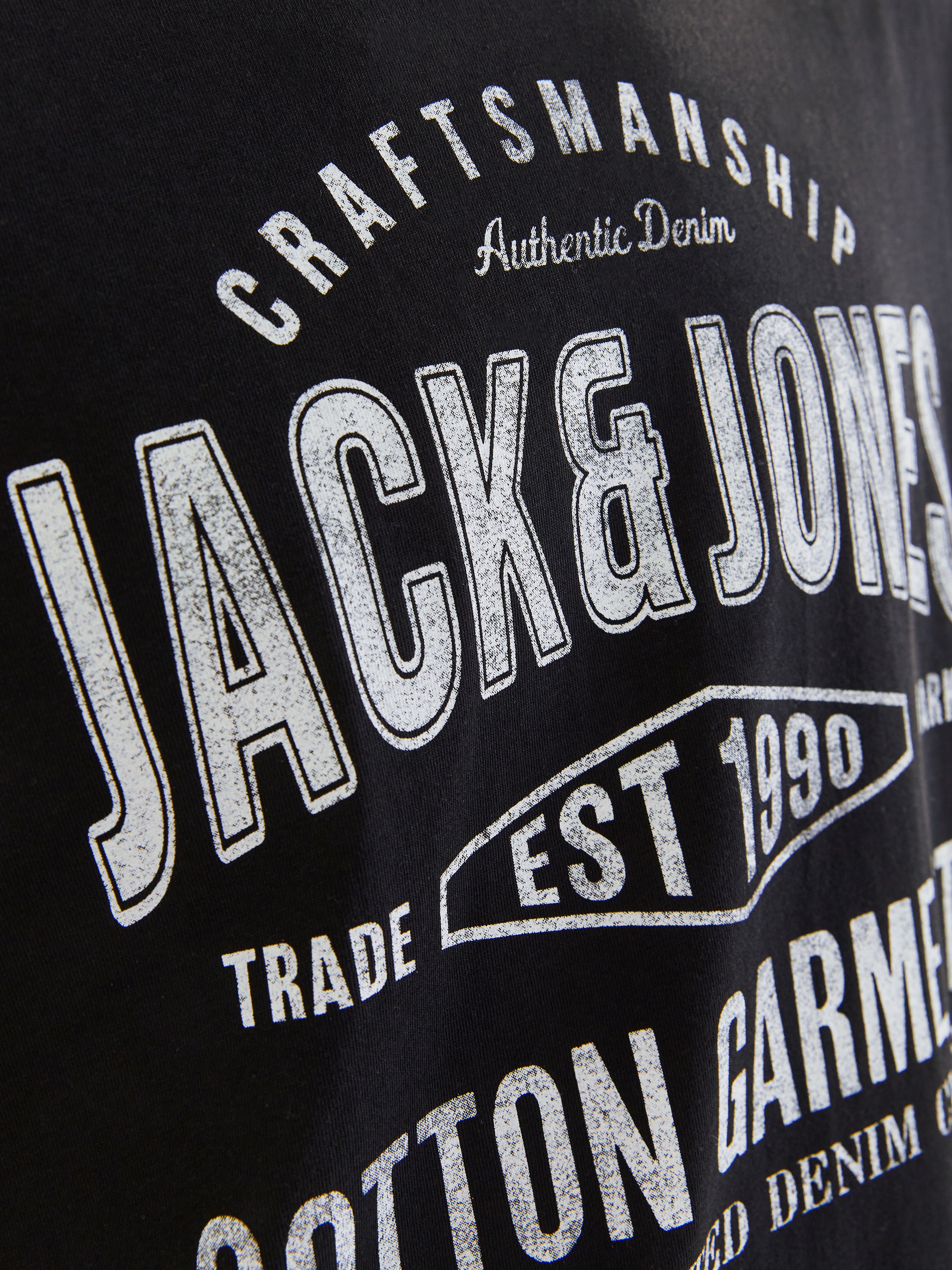 Jack & Jones Rundhalsshirt »JJJEANS TEE SS O-NECK«