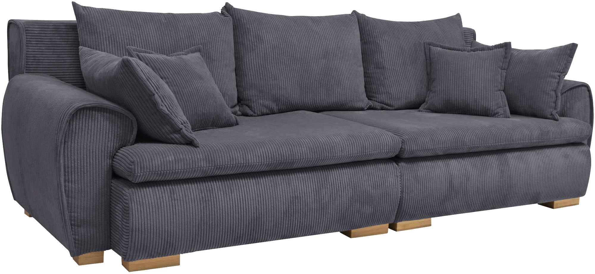 Home affaire Big-Sofa »Katja«, Breite 275 cm, Cord-Bezug