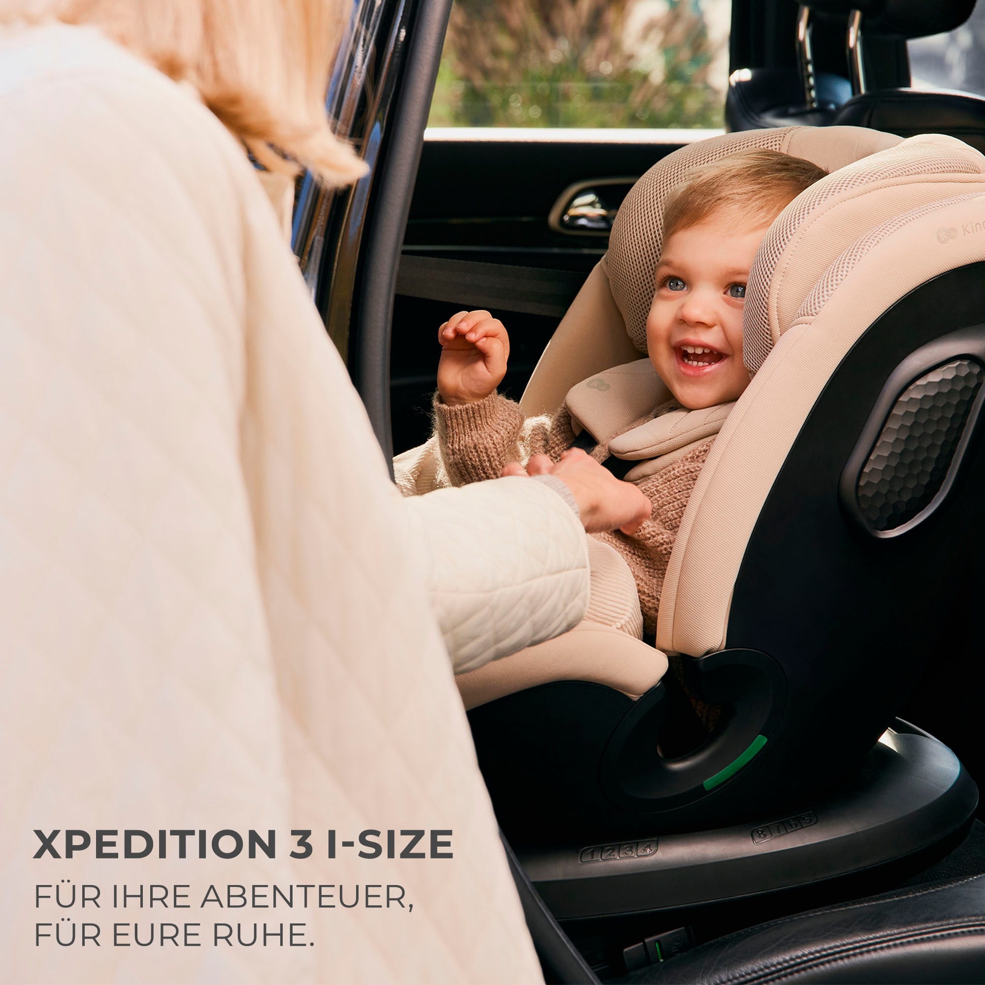 Kinderkraft Autokindersitz »XPEDITION 3 i-Size« Klasse 0 / I / II (bis 25 kg) 360° – drehbarer Kindersitz