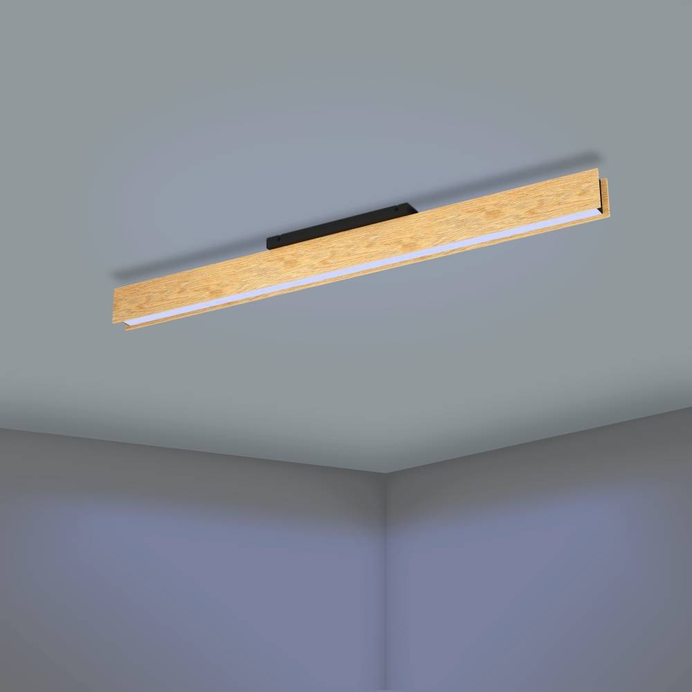 EGLO Deckenleuchte »ANCHORENA-Z« LED-Modul 1 Stk. Farbwechsler App und Sprachsteuerung Alexa, RGB, FSC100HB, dimmbar, Deckenlampe