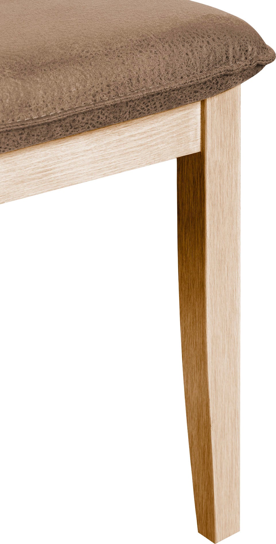 Home affaire Eckbankgruppe »Beluna + Cross Essecke Sitzgruppe Eckbank Küchenbank BESTSELLER« Set, Eckbank, 2 Stühle und Tisch, 4 Stk. tlg. Sitzgruppe Esszimmer Stühle Tisch und Bank bequem gepolstert