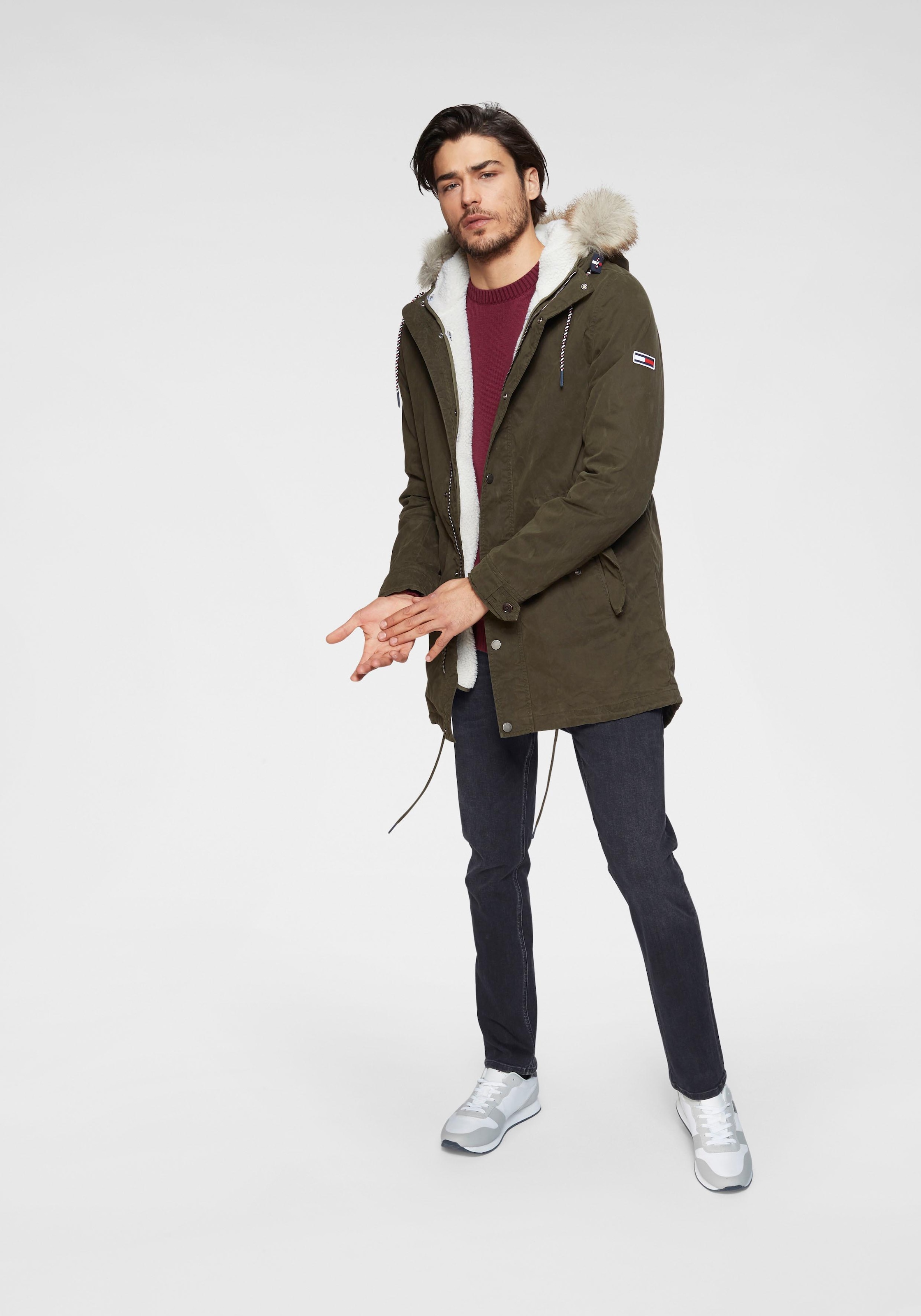 Tommy jeans best sale lined parka