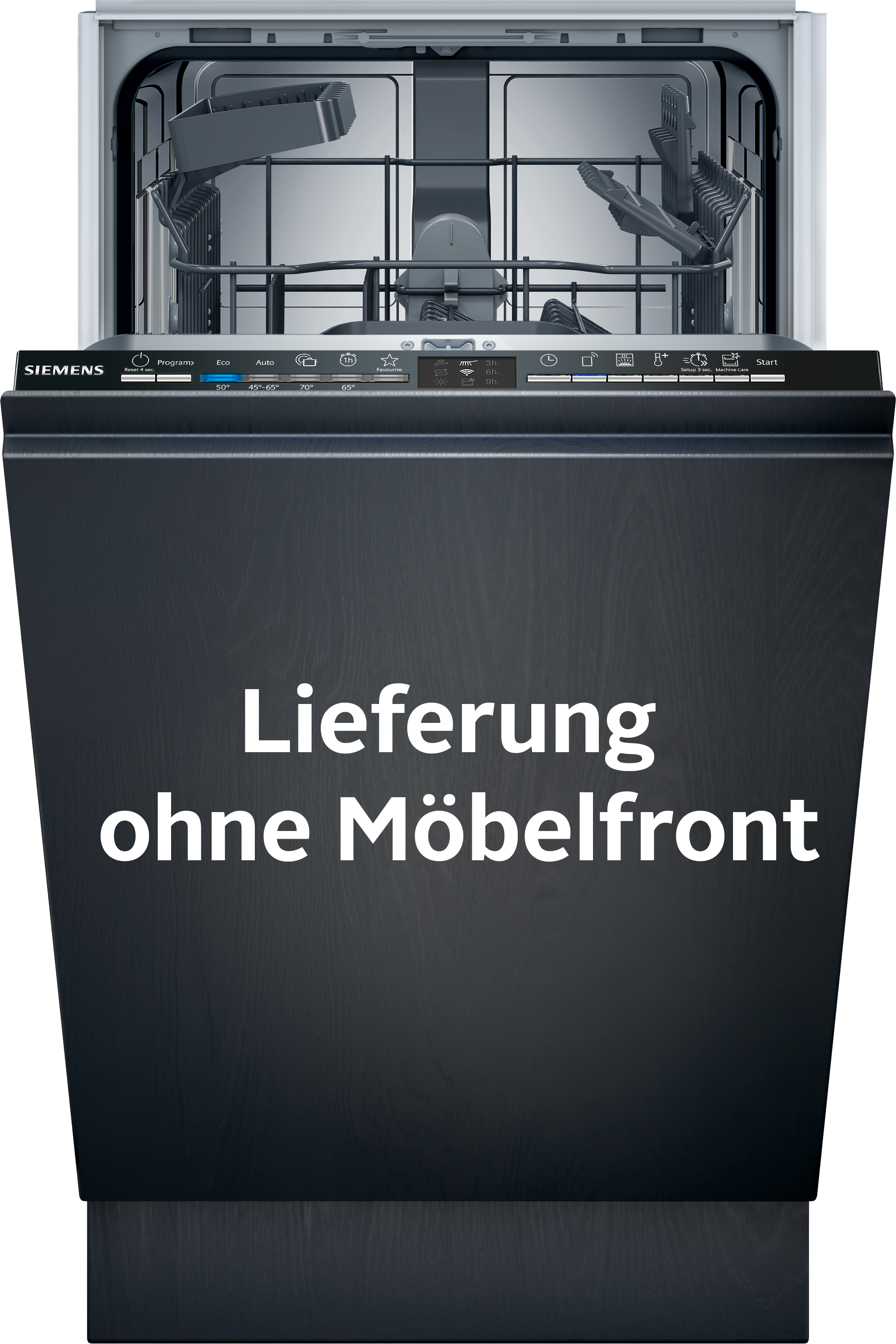 vollintegrierbarer Geschirrspüler »SR61HX16KE«, iQ100, SR61HX16KE, 10 Maßgedecke