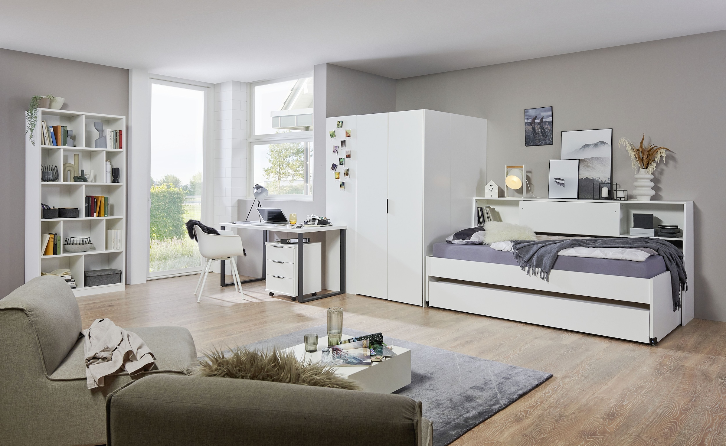 Wimex Schreibtisch »Norderney«, aus Holzwerkstoff und Metall, 140x70cm