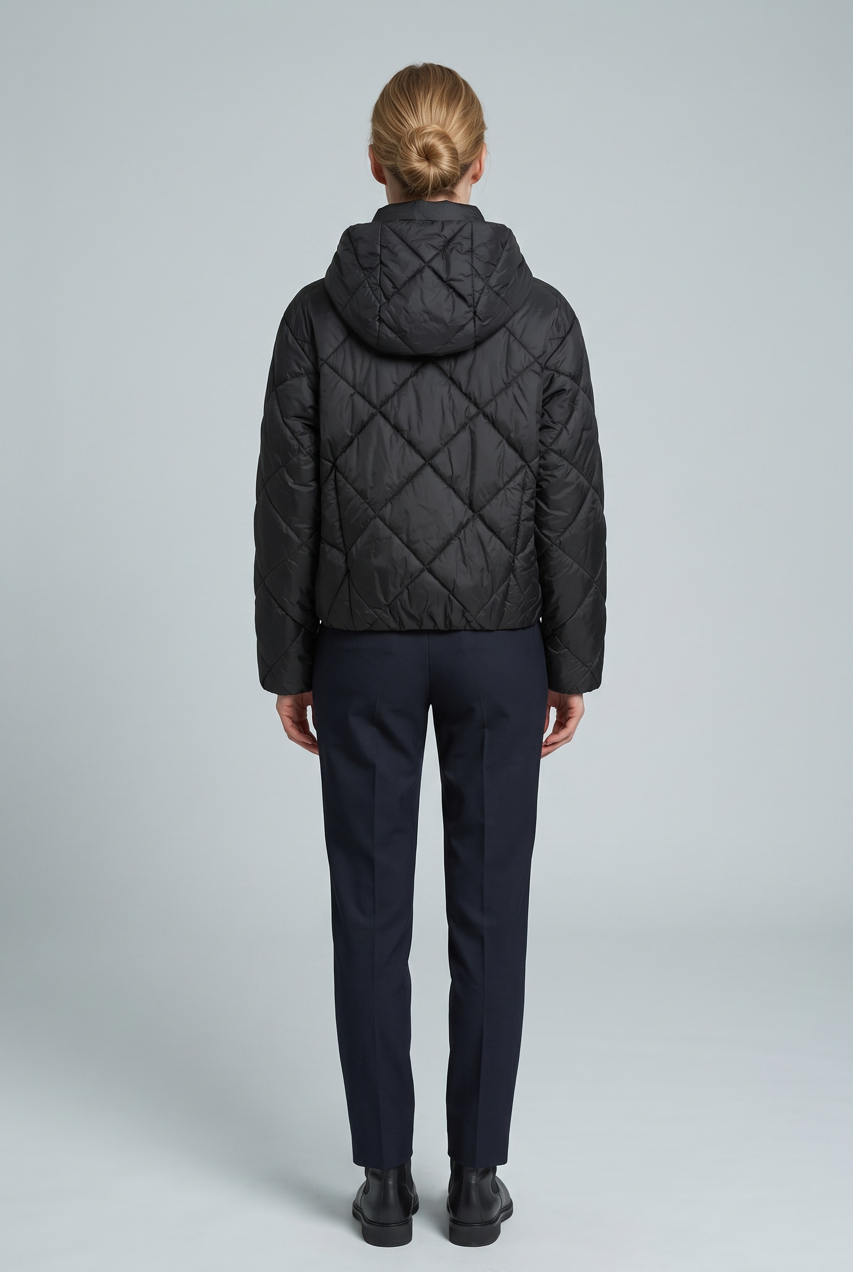 BOSS ORANGE Steppjacke »Pikona Premium Damenmode« mit Kapuze mit Kapuze, Regular Fit