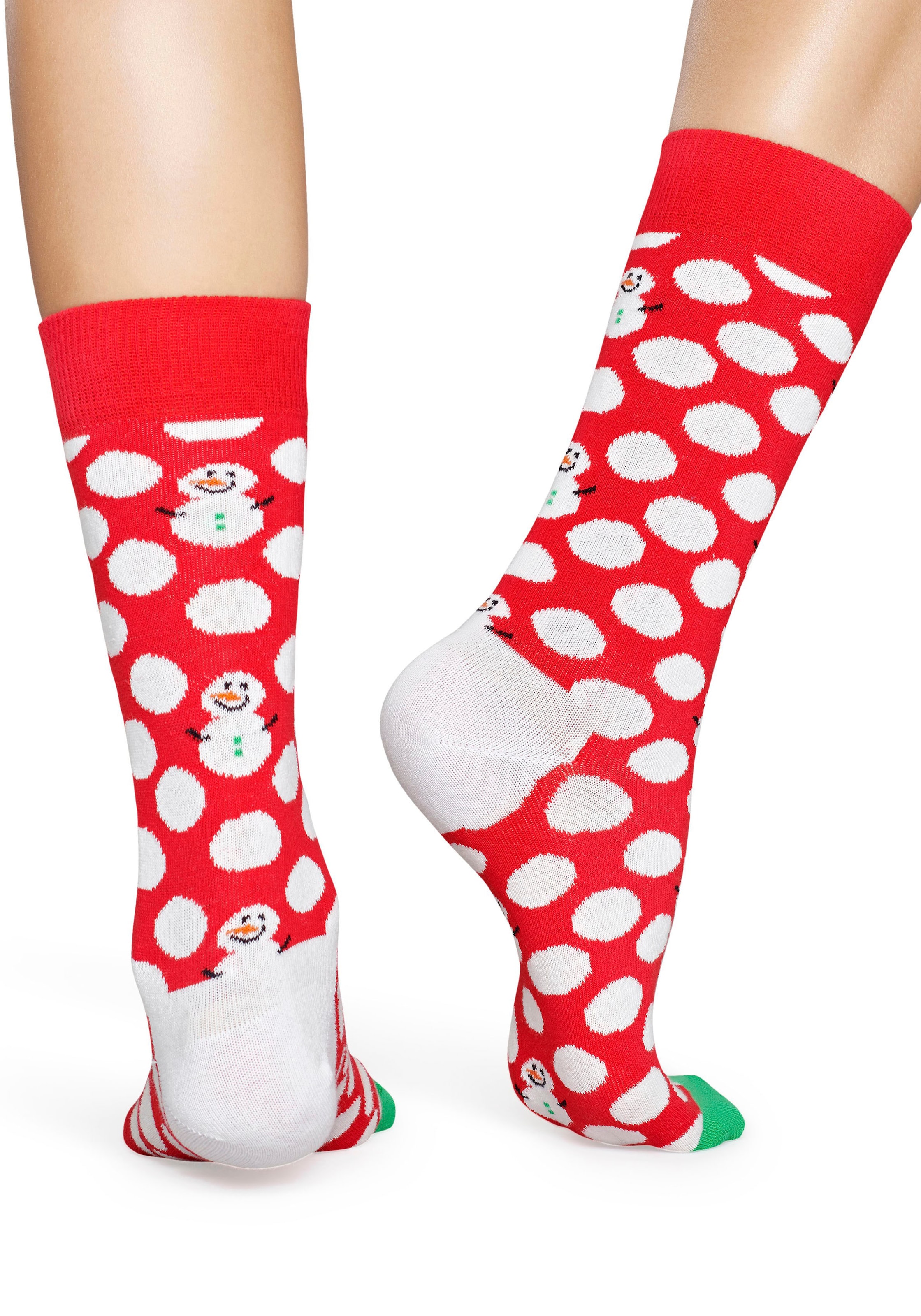 Happy Socks Socken, (2 Paar), ♕ Motiven mit winterlich-weihnachtlichen bei