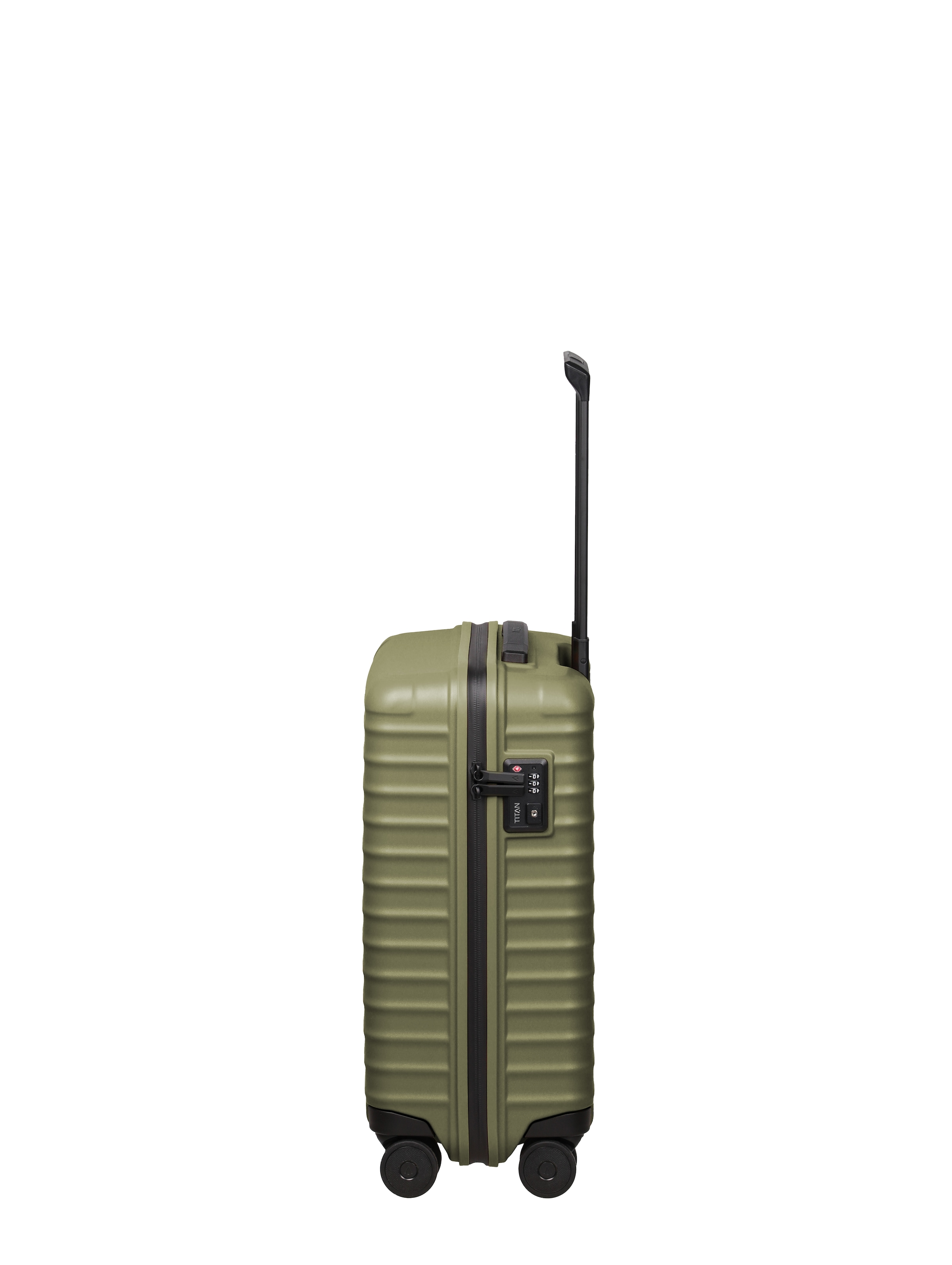 TITAN - Made in Germany Trolley »UPGRADE Koffer Hartschale« 44 l 4 Rollen mit kratzresistenter Oberfläche und cleverer Innenaufteilung