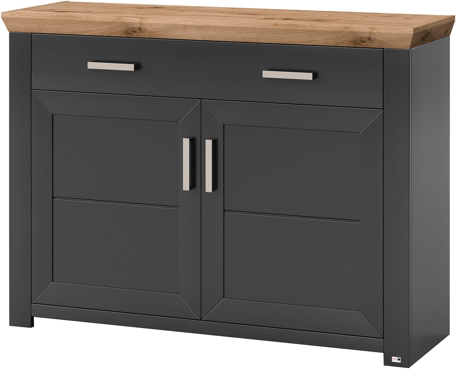 set one by Musterring Sideboard »York«, Typ 53, in 3 Farbvarianten erhältlich, Landhausstil, Maße 129 x 95 cm