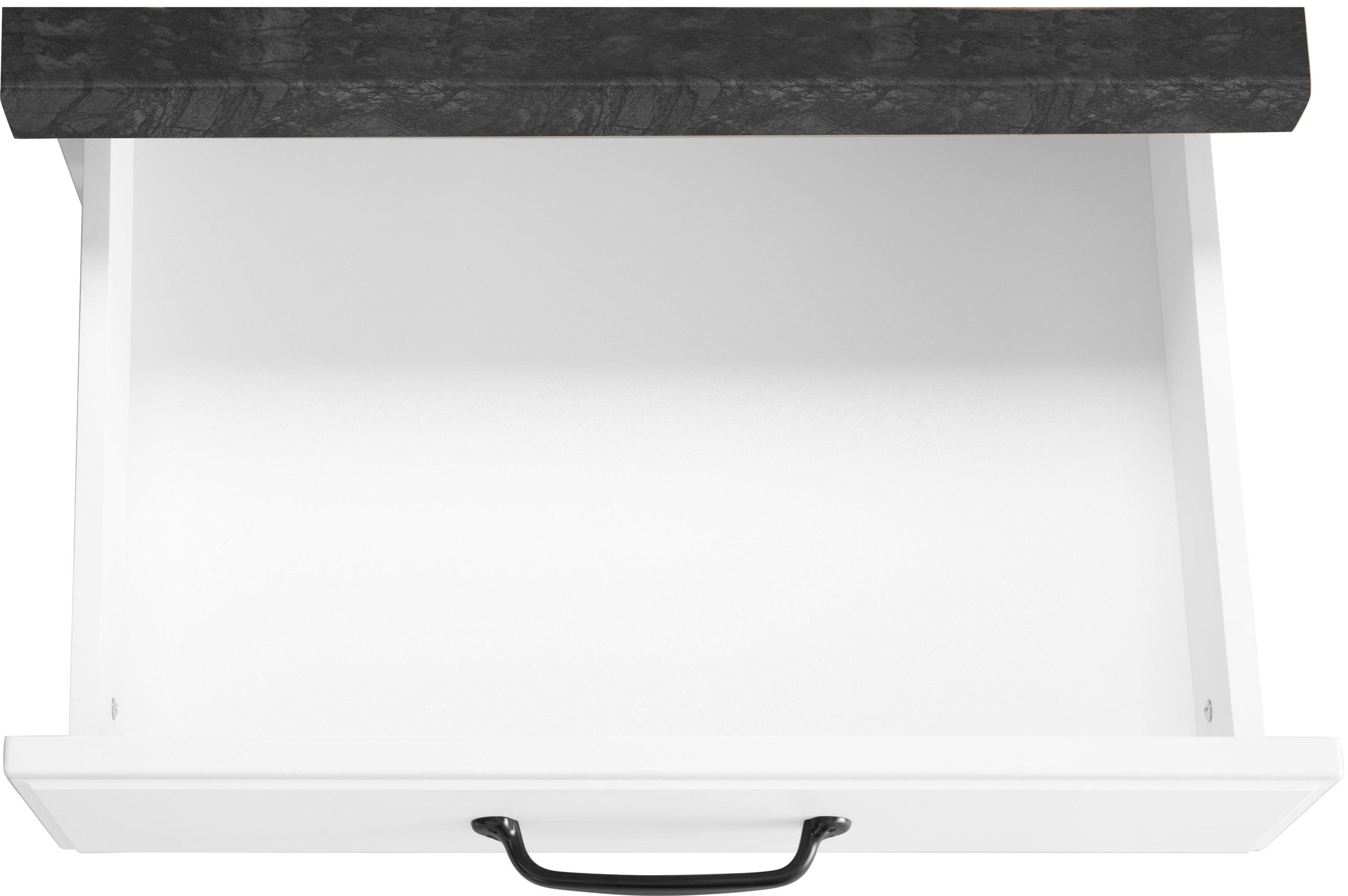 wiho Küchen Unterschrank »Erla«, 60 cm breit mit Kassettenfront