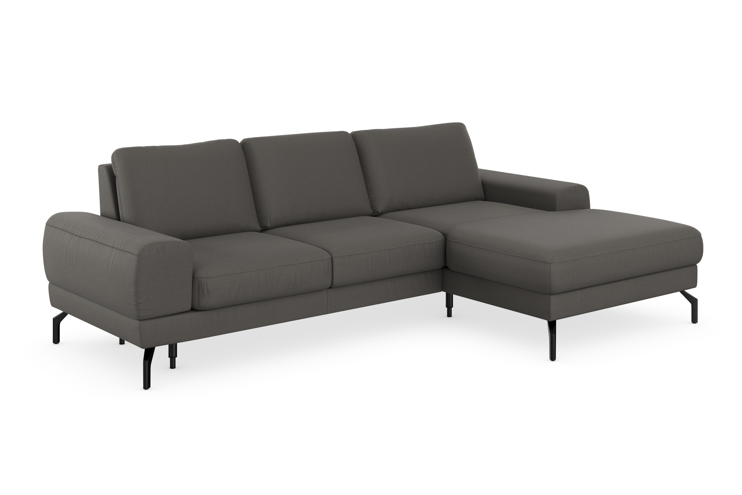 sit&more Ecksofa »Cinturo L-Form«, inklusive Sitztiefenverstellung und Federkern, Sitzhöhe 48 cm