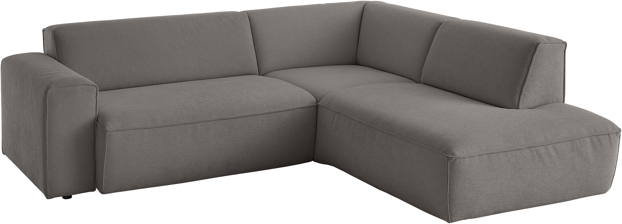 Die PlanBar Ecksofa »MP-IN24083« SoftSitz-Kaltschaumpolsterung, wahlweise mit motorischer Vorziehbank