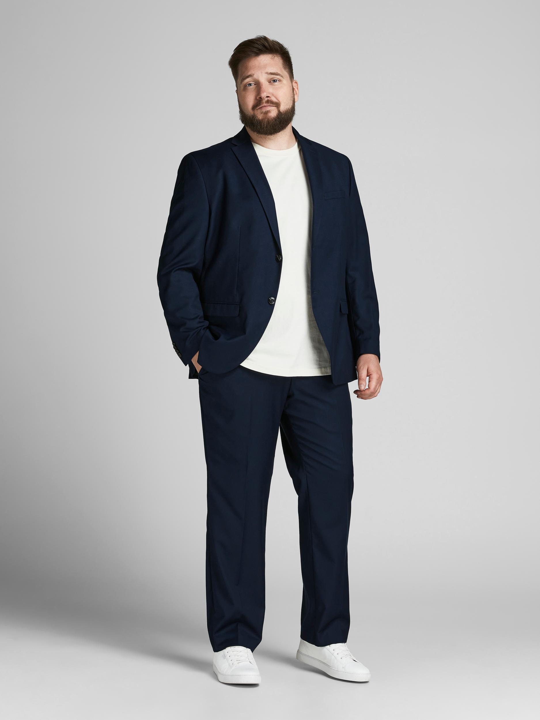 Jack & Jones PlusSize Anzug »JPRFRANCO SUIT NOOS PLS«, (2 tlg.), slim fit