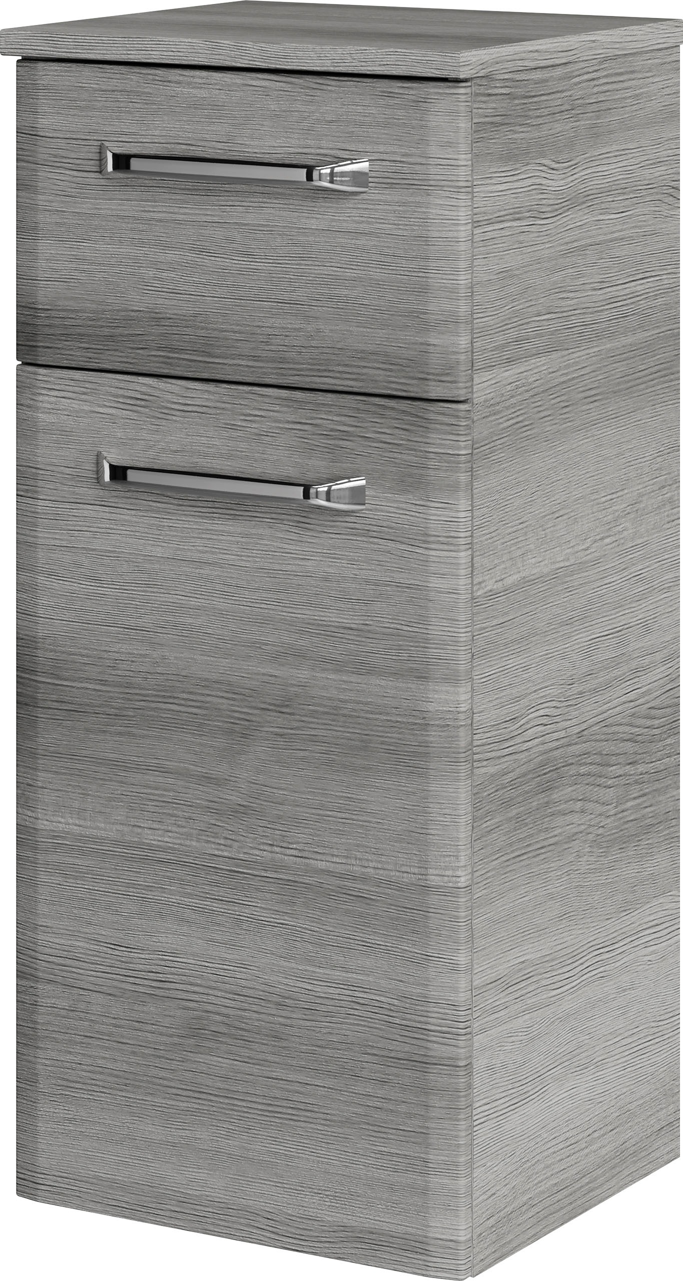 Saphir Badmöbel-Set »Quickset 328 5-teilig, Waschbeckenunterschrank mit LED-Spiegelschrank«, (5 St.), Badezimmer Set inkl. Türdämpfer, Badschrank, ohne Waschbecken, 8 Türen