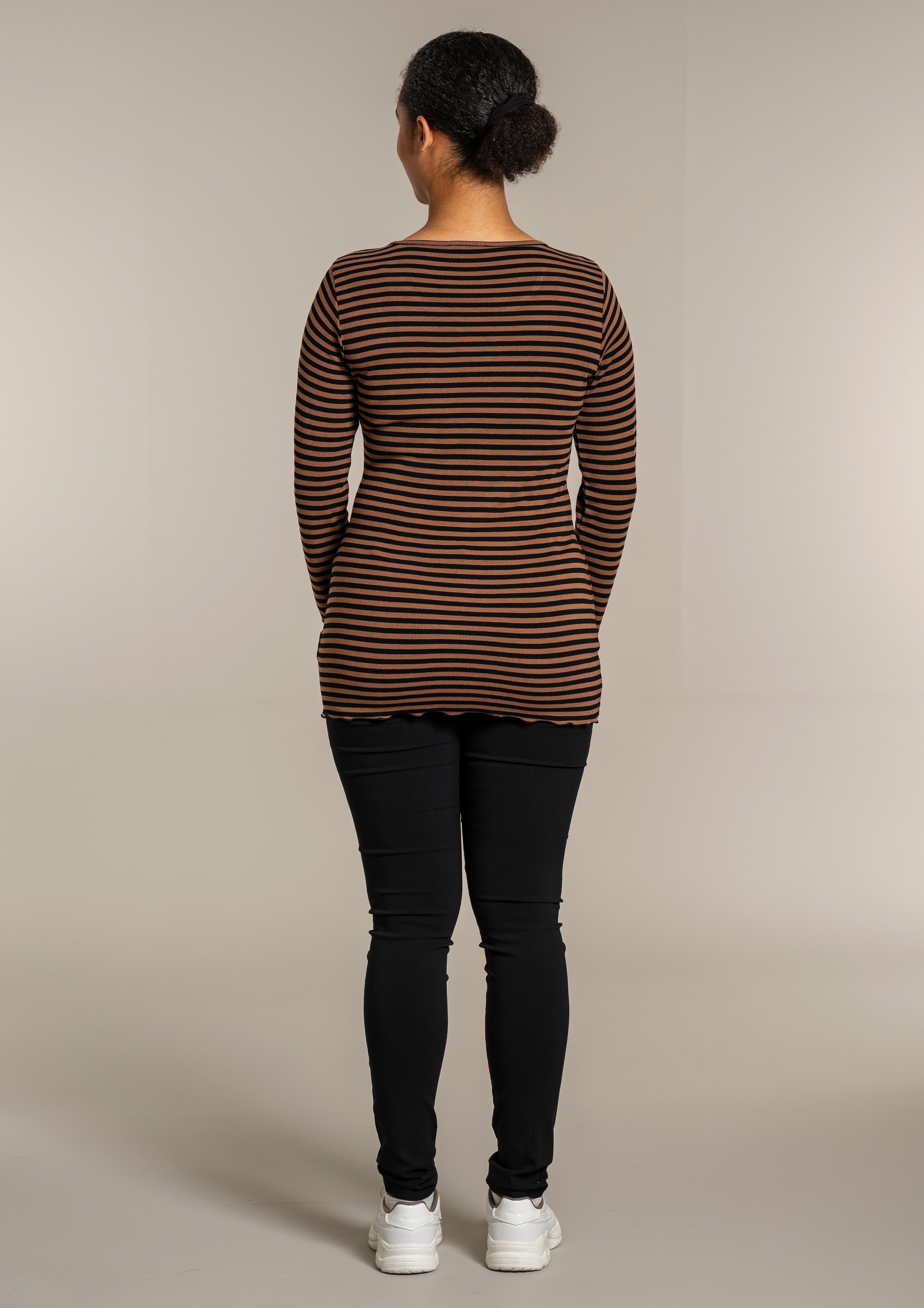 SANDGAARD Langarmshirt »SG147«, mit Streifenmuster
