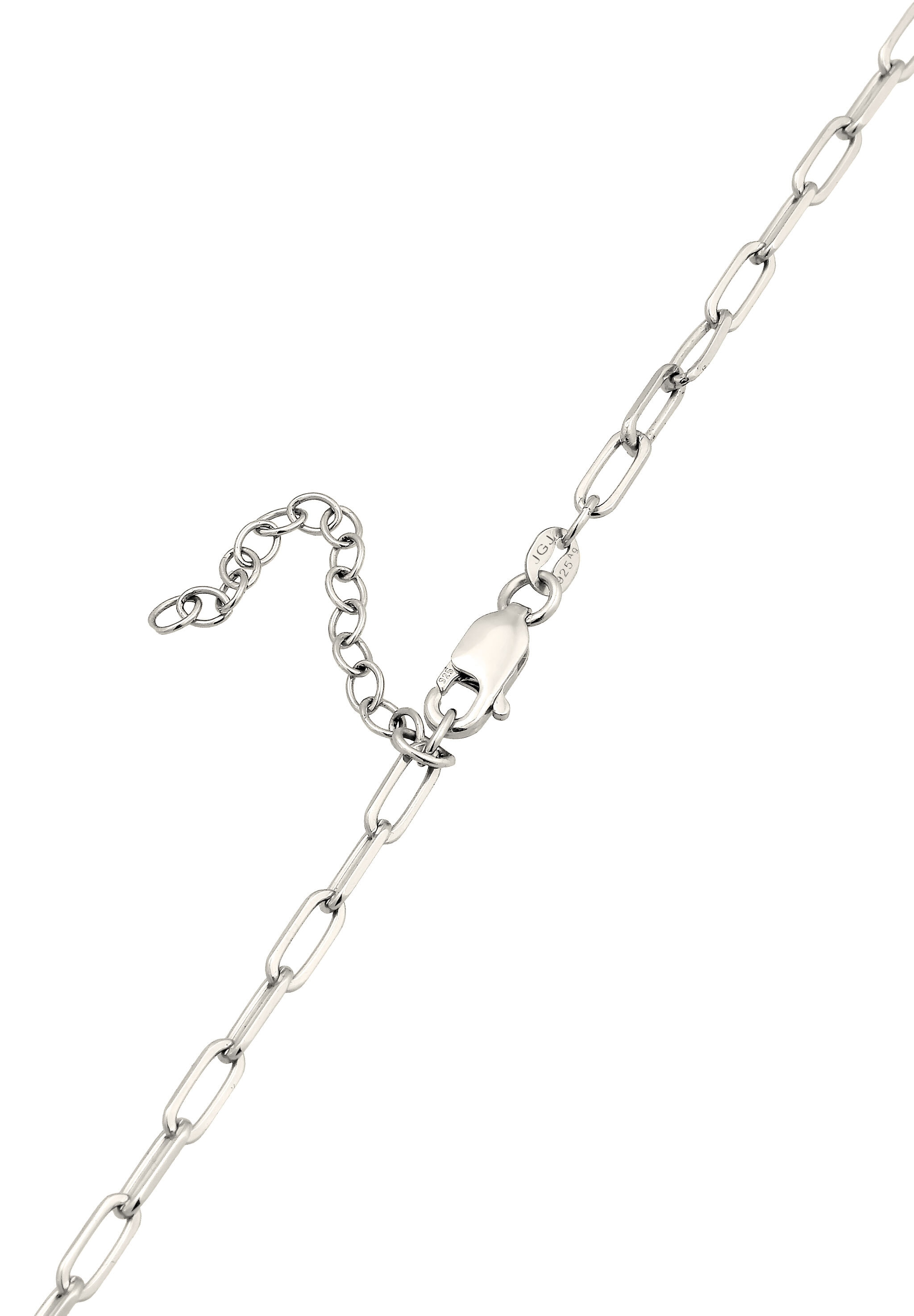 Elli Kette ohne Anhänger »Halskette Gliederkette Oval Chain 925 Sterling Silber«