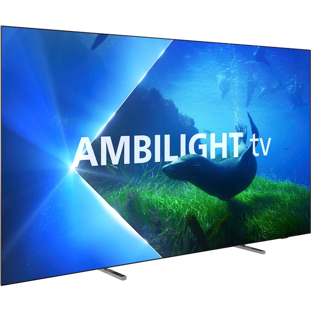 Philips OLED-Fernseher »77OLED808/12«, 194 cm/77 Zoll, 4K Ultra HD, Android  TV-Google TV-Smart-TV ➥ 3 Jahre XXL Garantie | UNIVERSAL