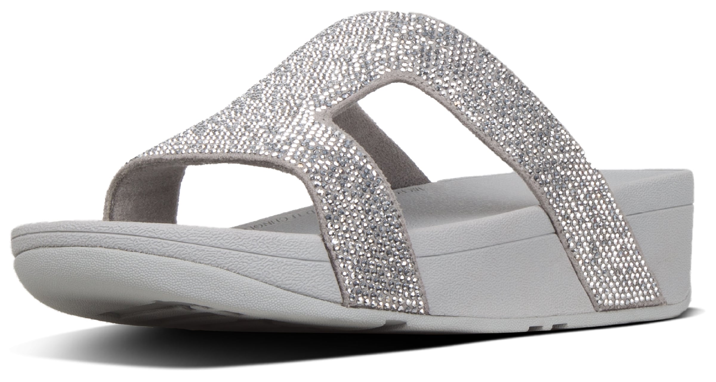 Fitflop Pantolette »MARLI«  Sommerschuh, Strandschuh, Sandale, Flats mit Glitzer-Details