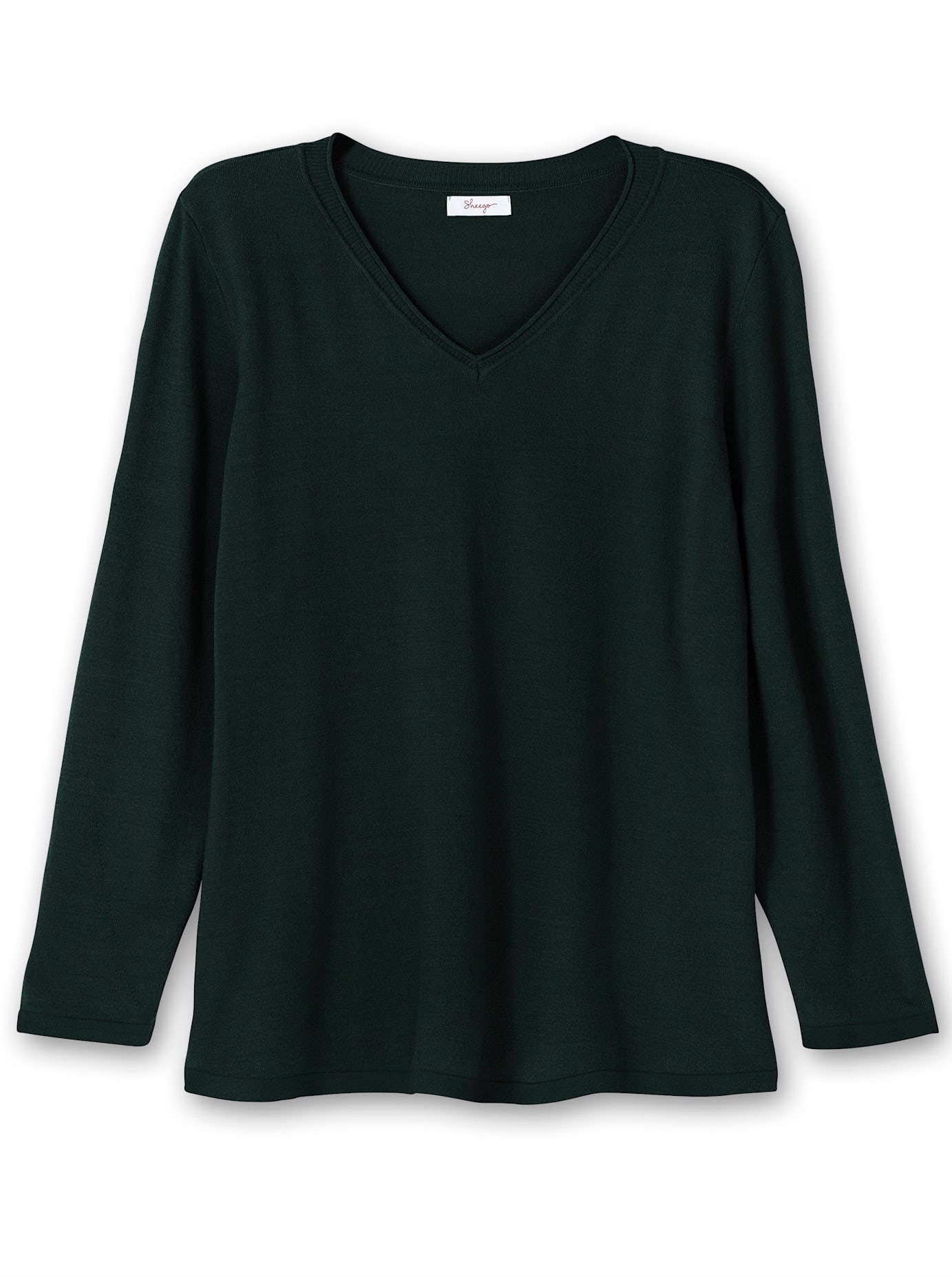 Sheego V-Ausschnitt-Pullover »V-Ausschnitt-Pullover«