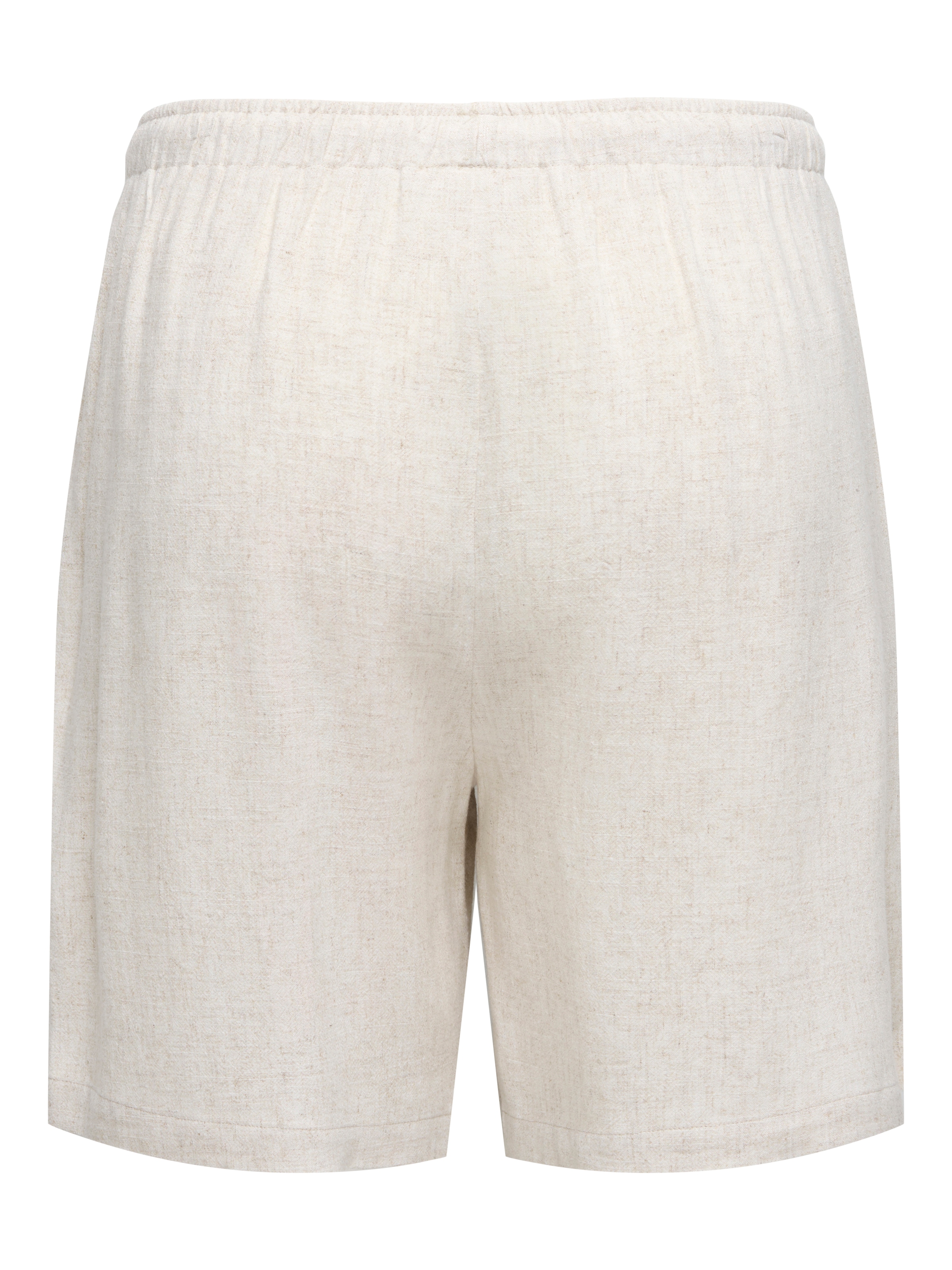 ONLY CARMAKOMA Shorts »CARSIESTA MW PULL-UP LIN BL SHORTS NOOS«