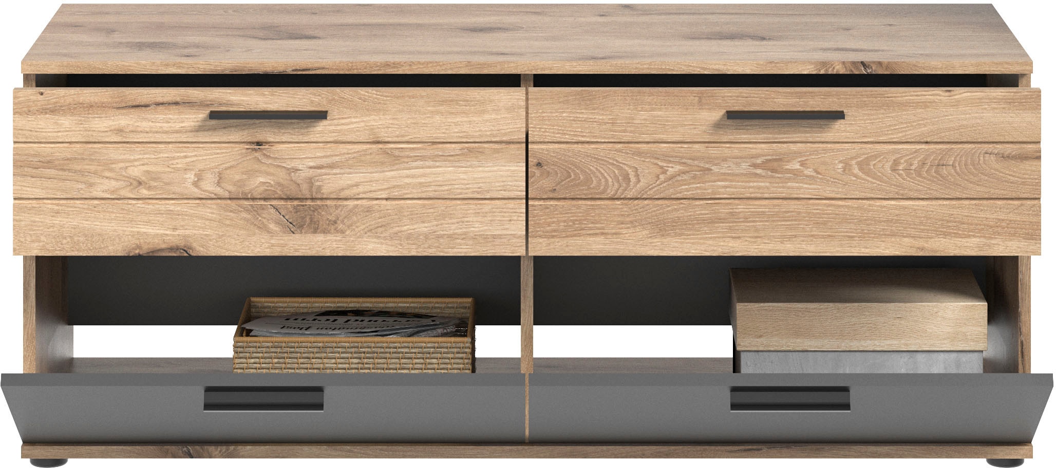 Home affaire Lowboard »Riga« Breote 130 cm