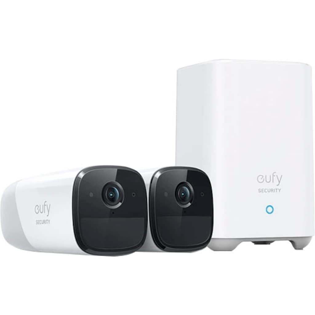 eufy Überwachungskamera »eufyCam 2 Pro 2+1kit«, Außenbereich, (3)